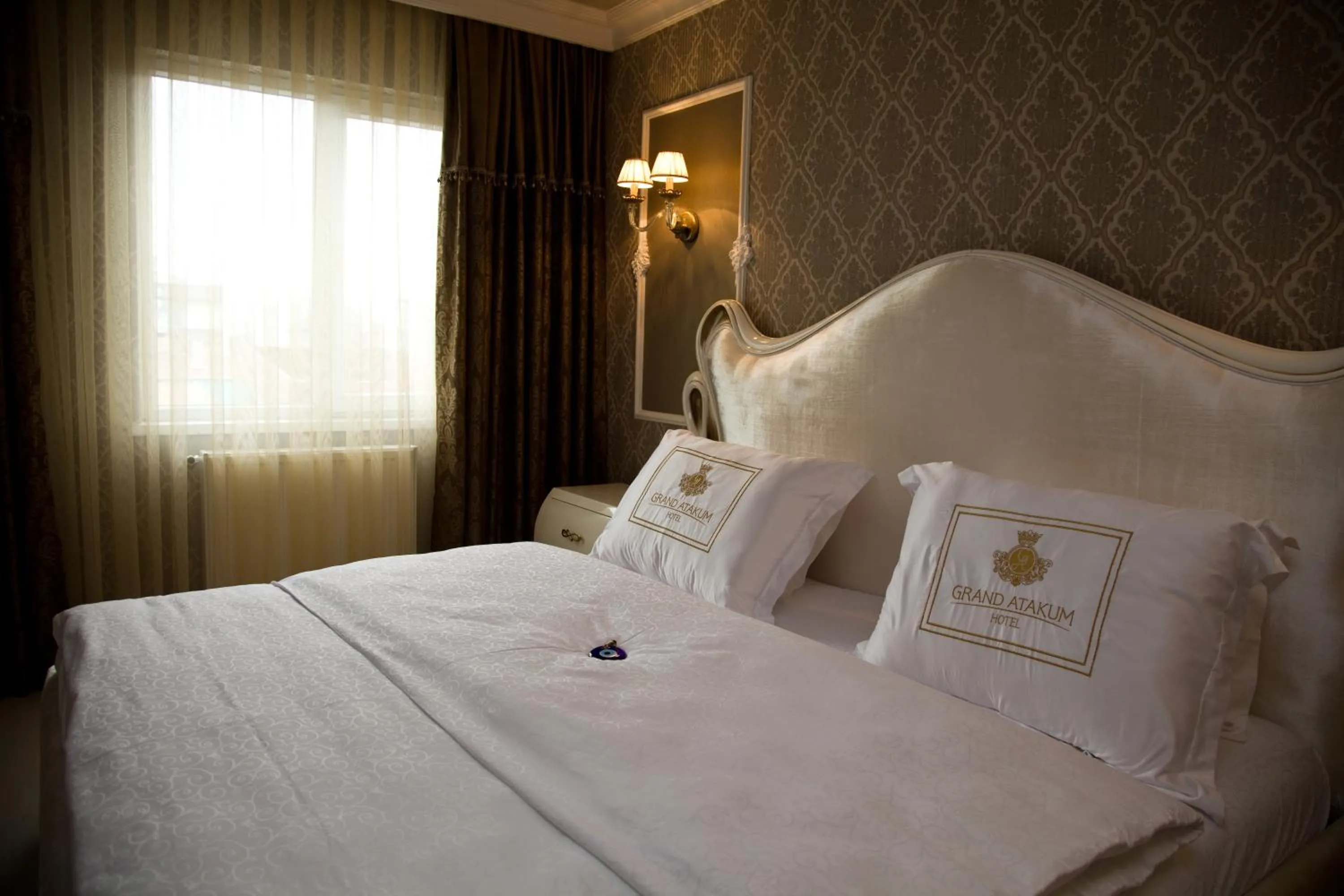 Bed in Grand Atakum Hotel