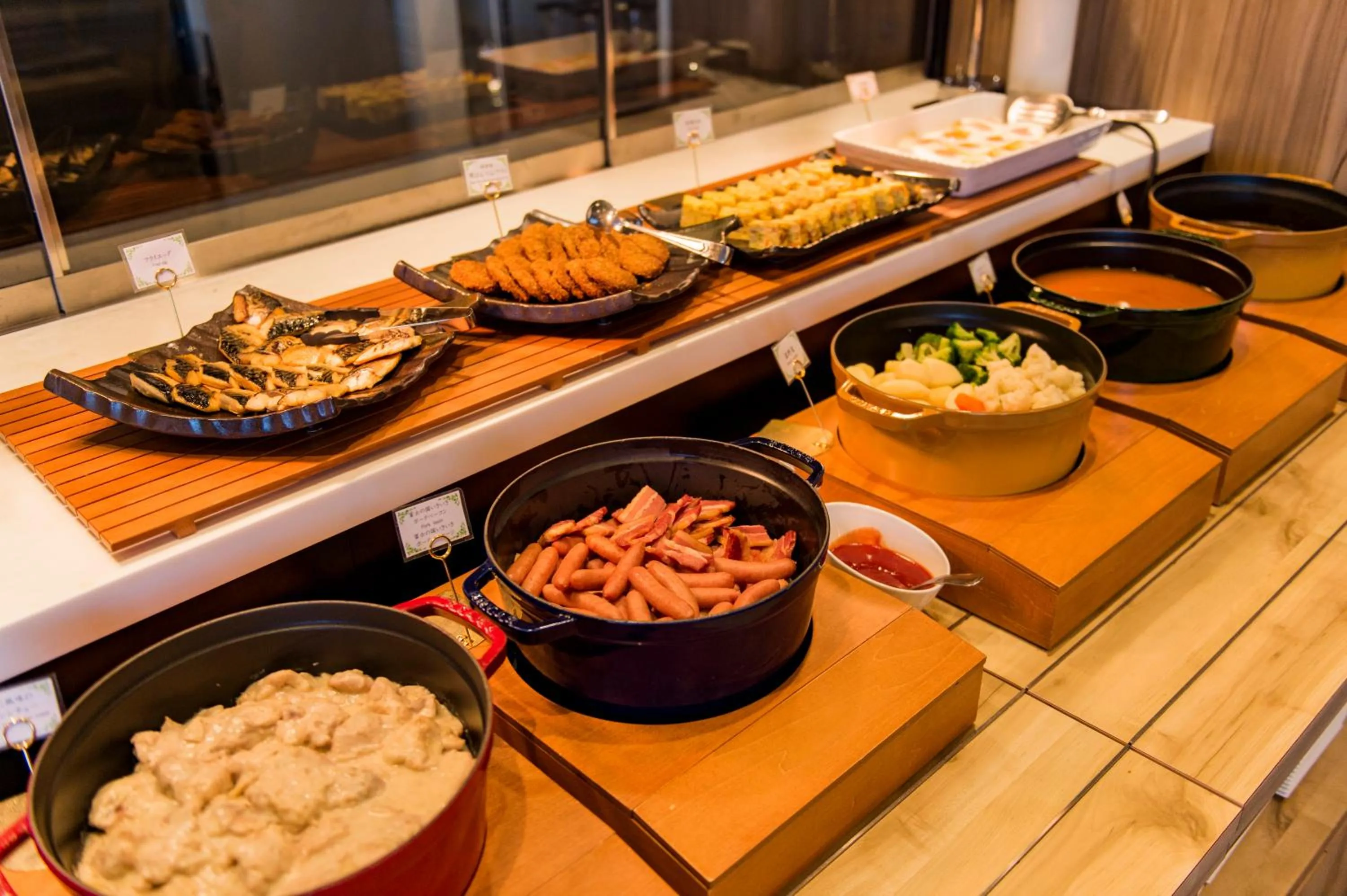 Buffet breakfast in Hotel Ole