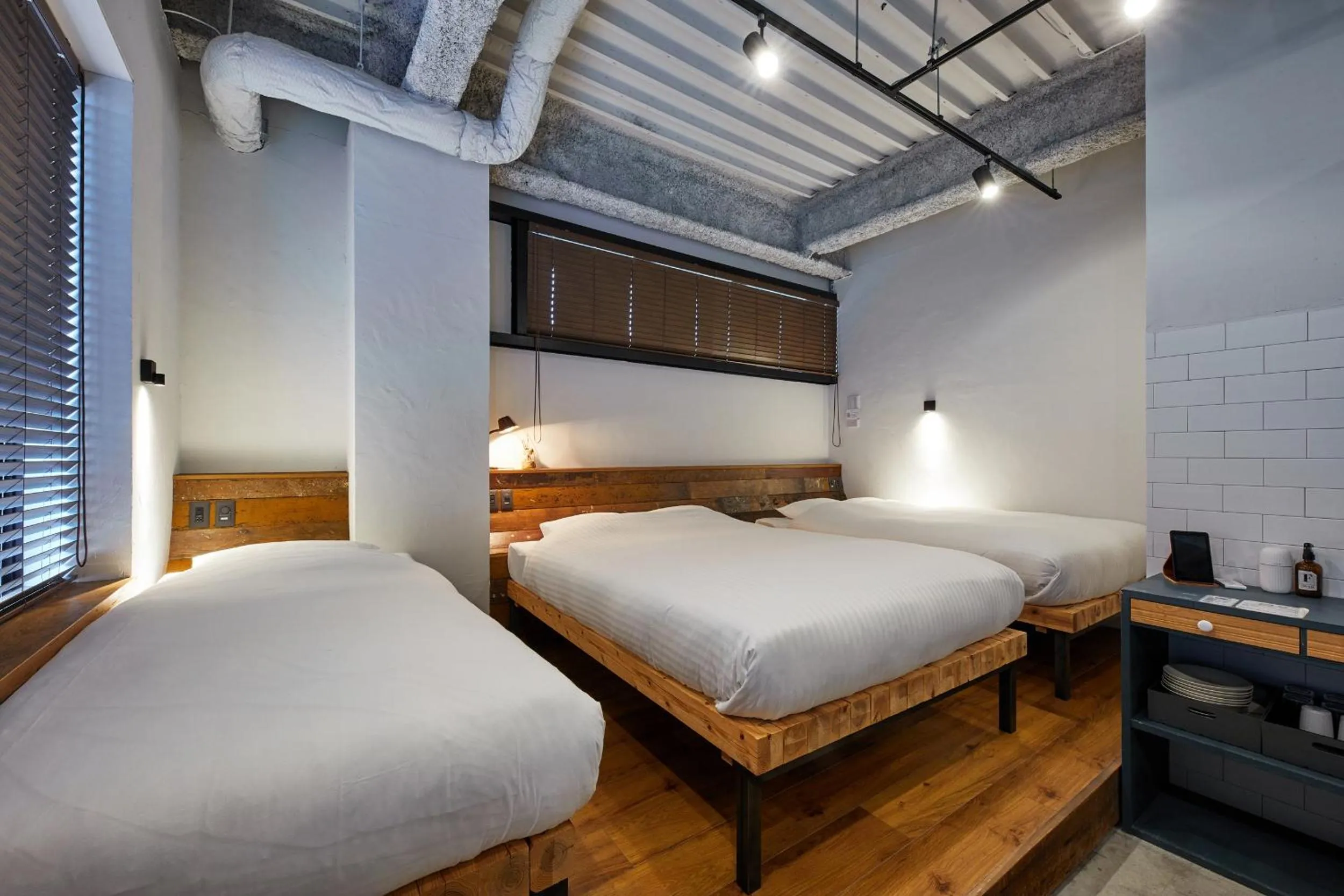 Bed in mizuka Imaizumi 1 - unmanned hotel -