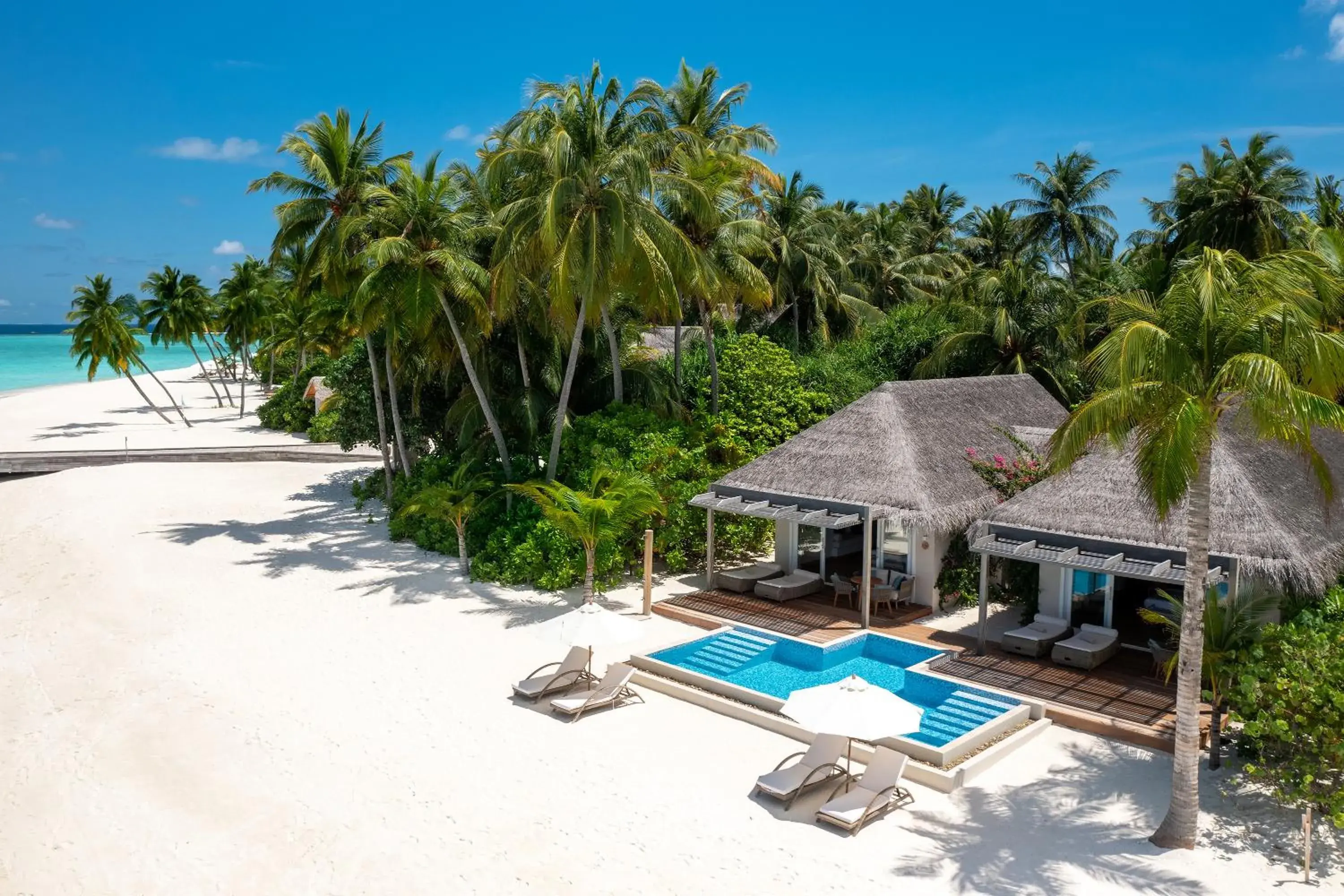 Two-Bedroom Family Beach Villa with Pool in Baglioni Resort Maldives - Luxury All Inclusive Two-Bedroom Family Beach Villa with Pool in Baglioni Resort Maldives - Luxury All Inclusive
