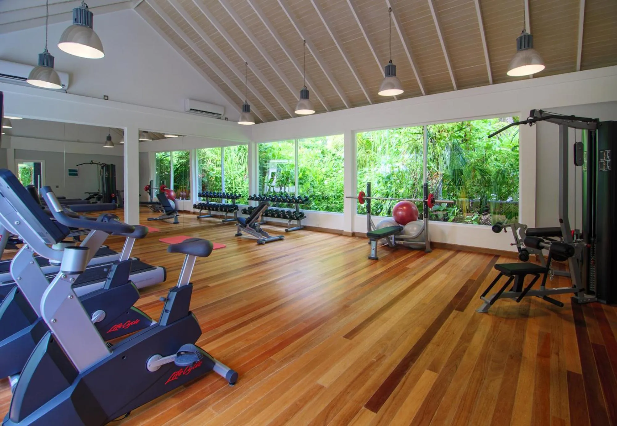 Fitness centre/facilities in Baglioni Resort Maldives - Luxury All Inclusive