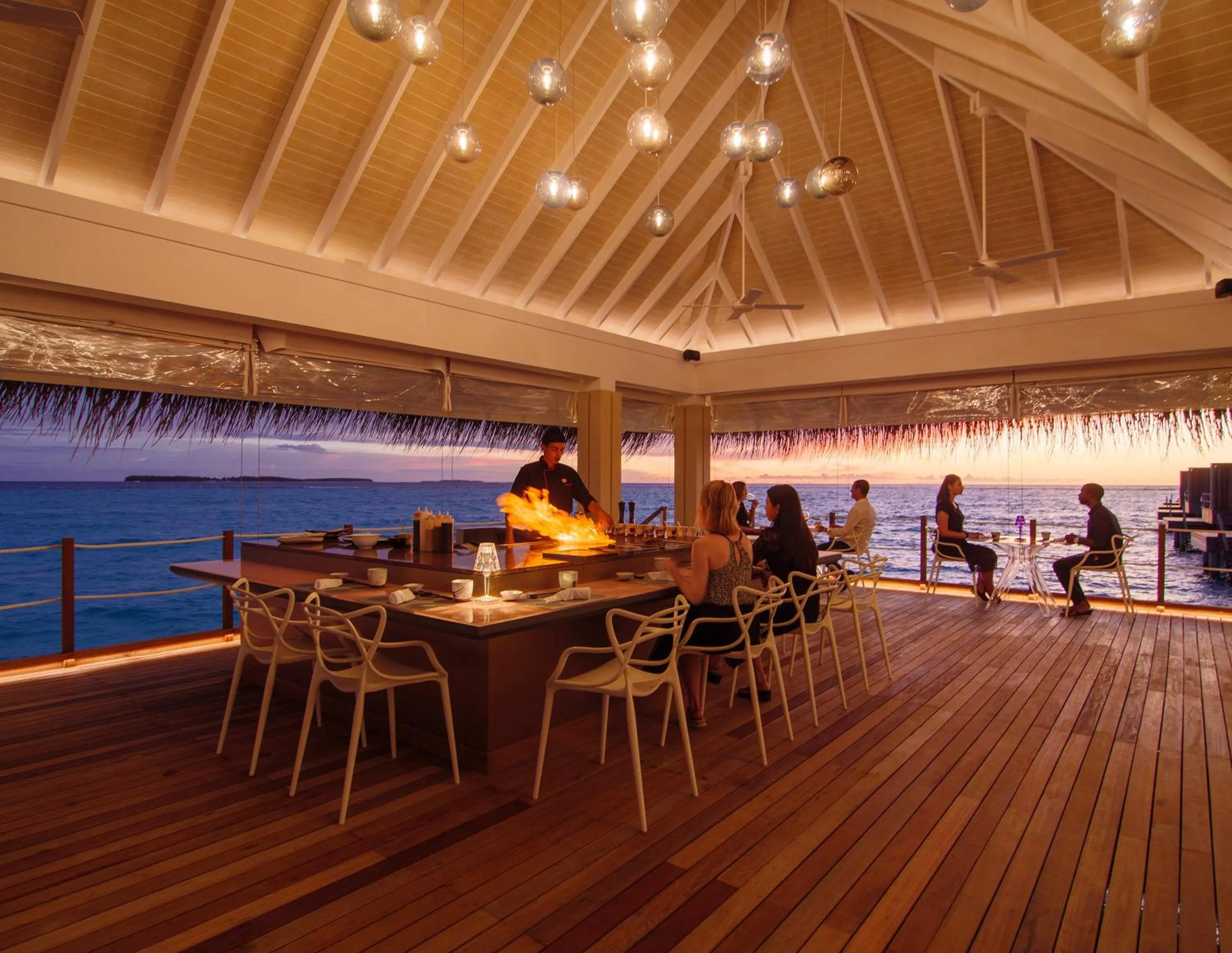 Restaurant/places to eat in Baglioni Resort Maldives - Luxury All Inclusive