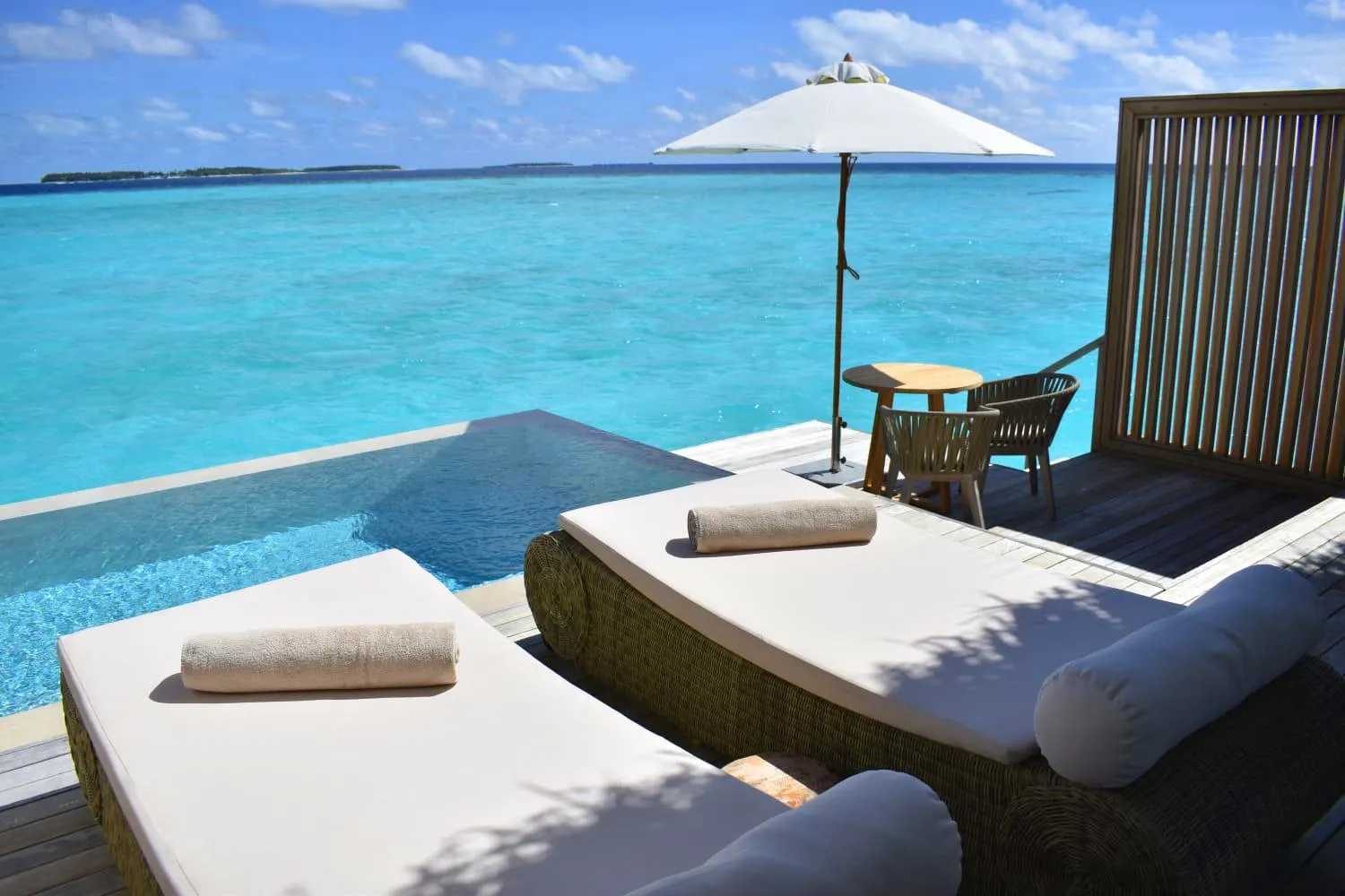 Balcony/Terrace in Baglioni Resort Maldives - Luxury All Inclusive