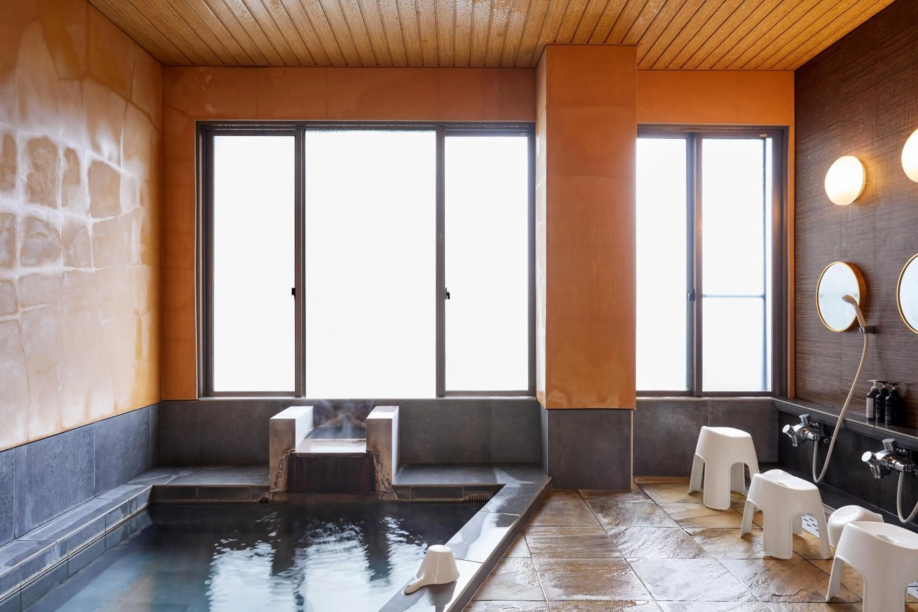 Hot Spring Bath in The Address Akakura