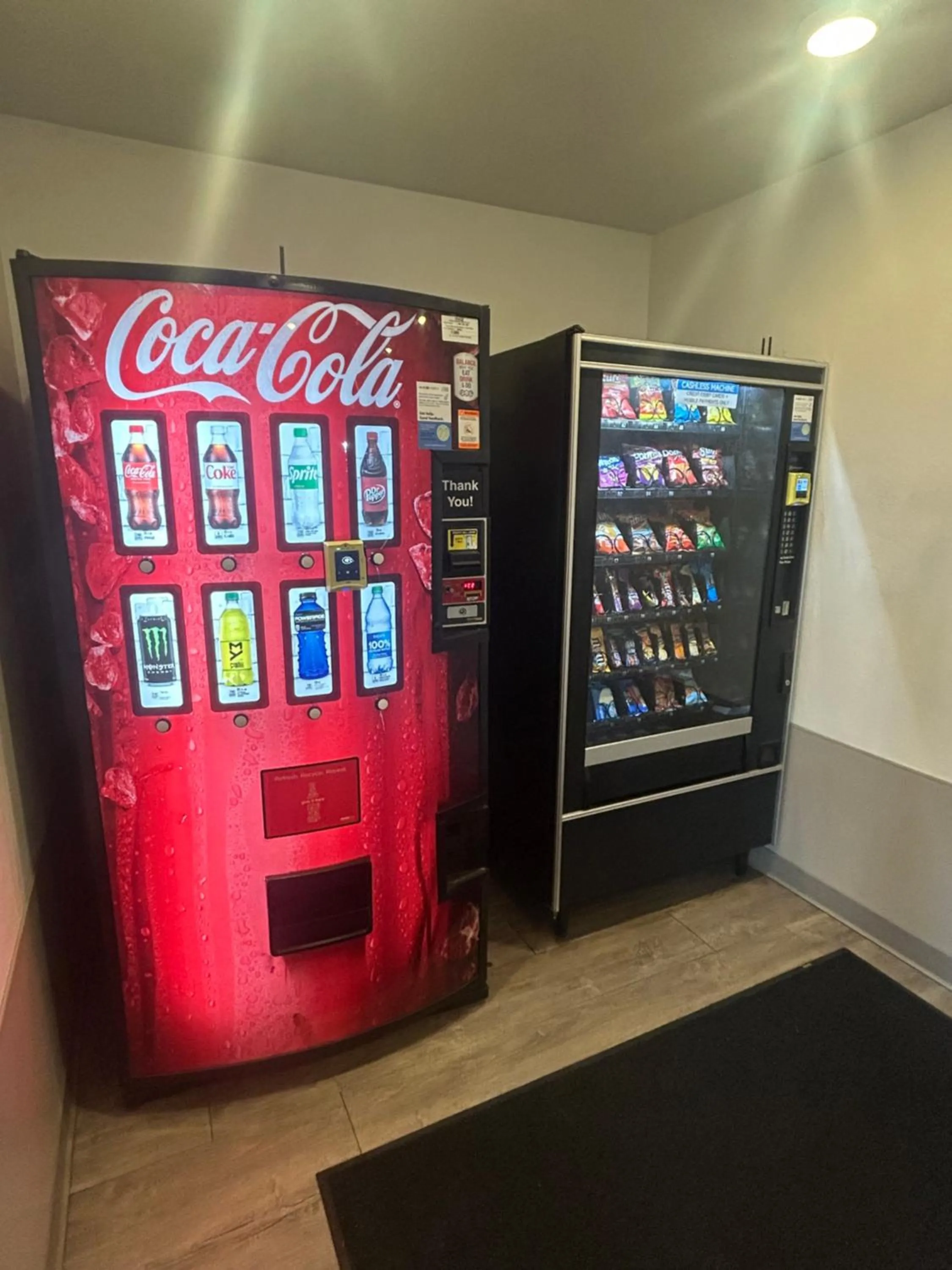vending machine in WoodSpring Suites Nashville near Rivergate