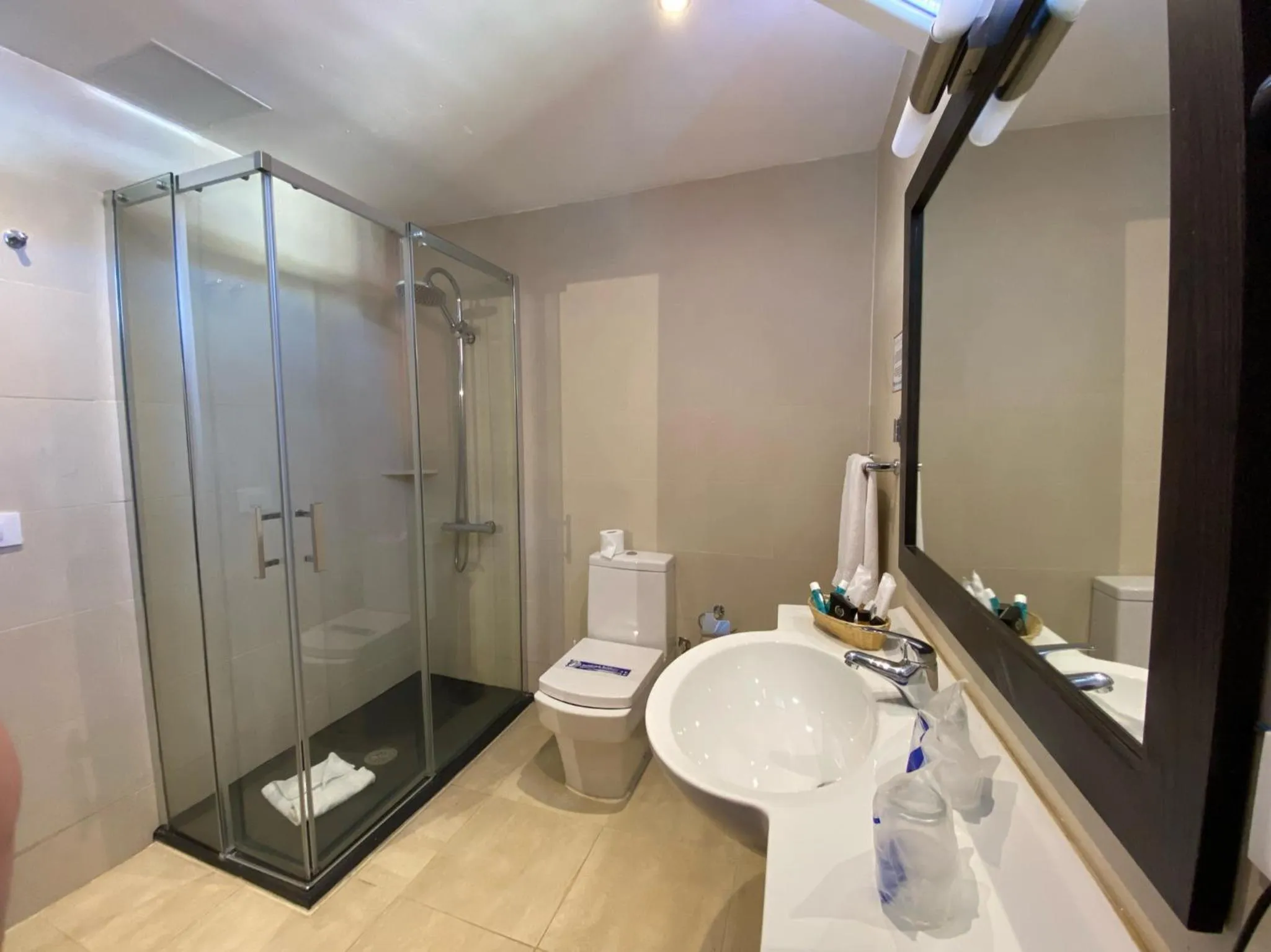 Shower in Hotel La Aldea Suites