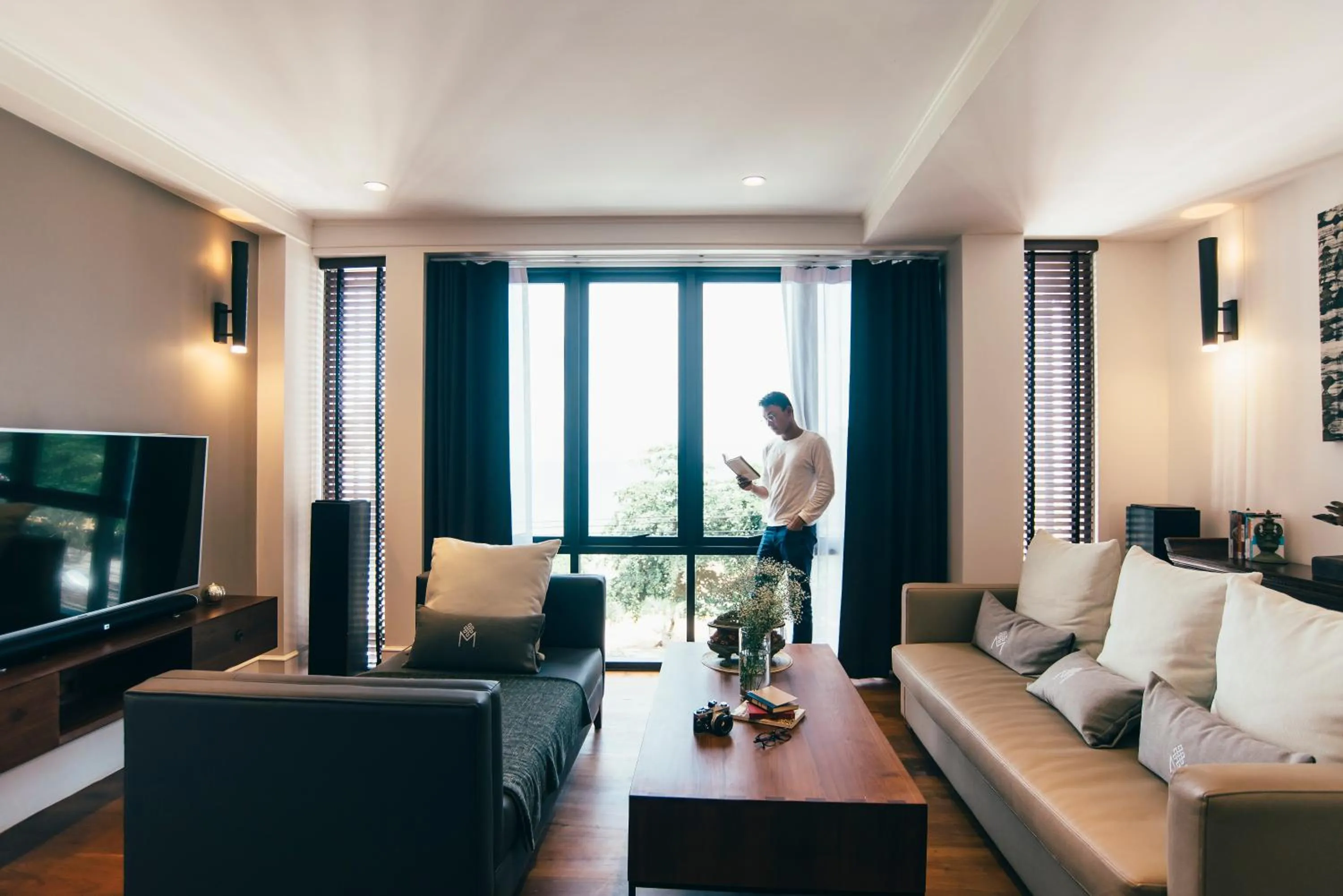 Living room in Marine Beach Hotel Pattaya - SHA Plus