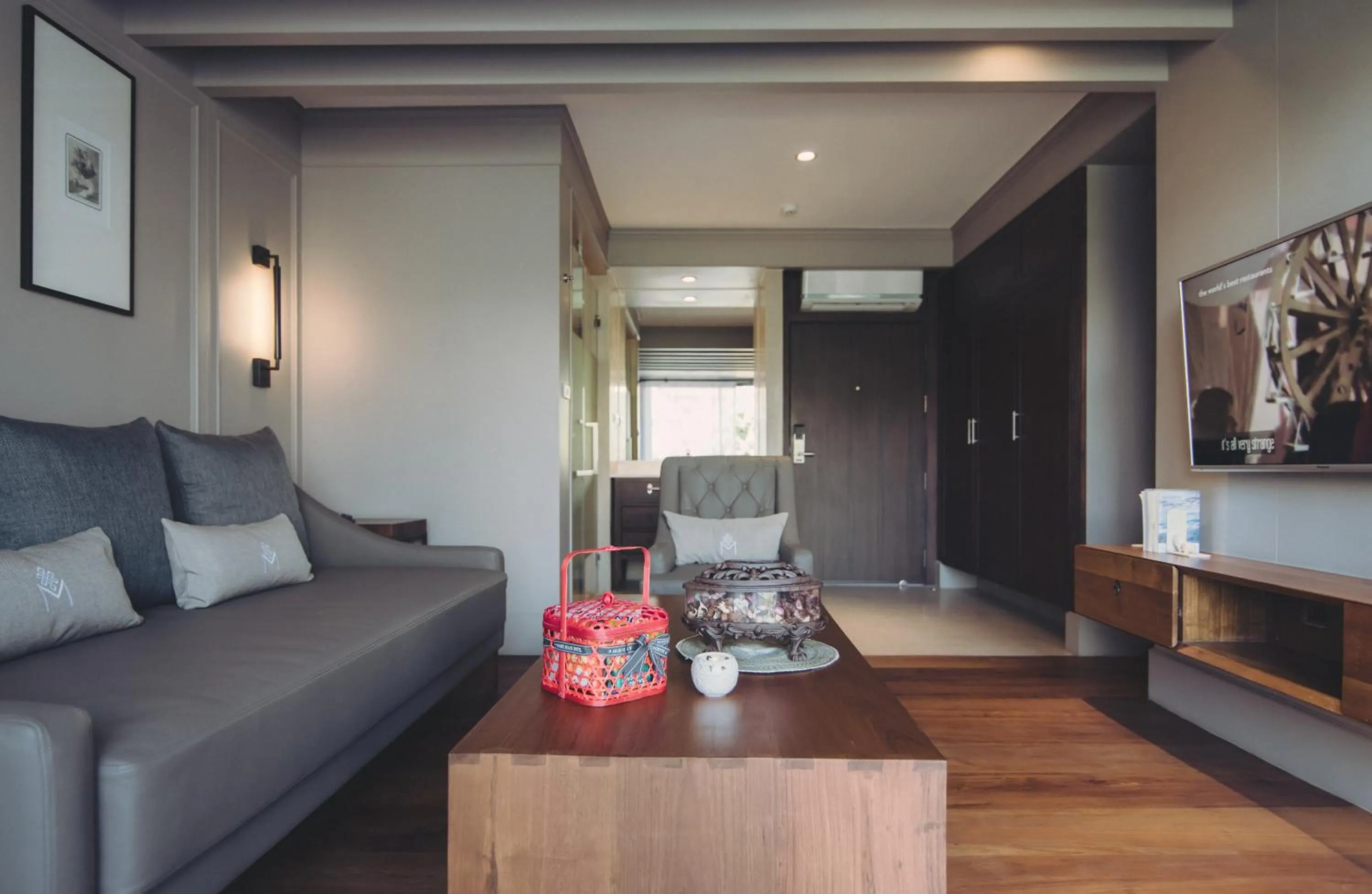 Living room in Marine Beach Hotel Pattaya - SHA Plus