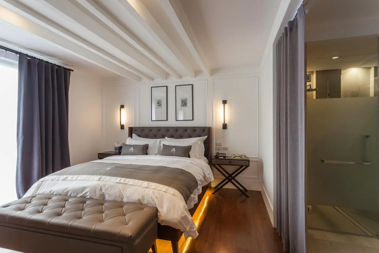 Bed in Marine Beach Hotel Pattaya - SHA Plus