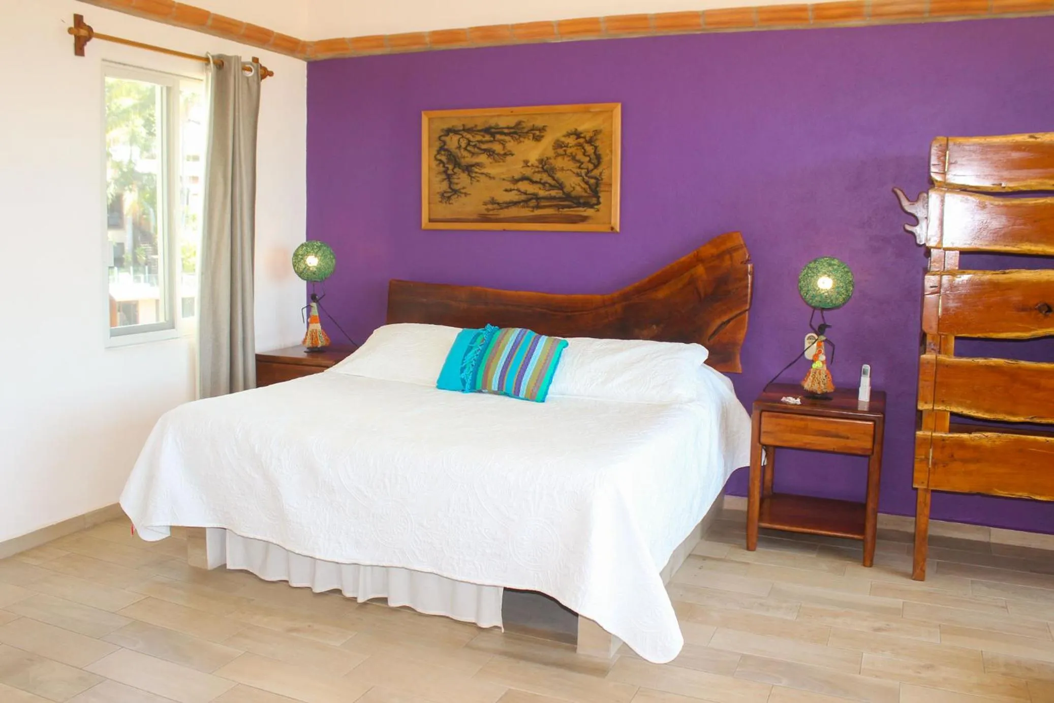 Bed in Villa Los Corales