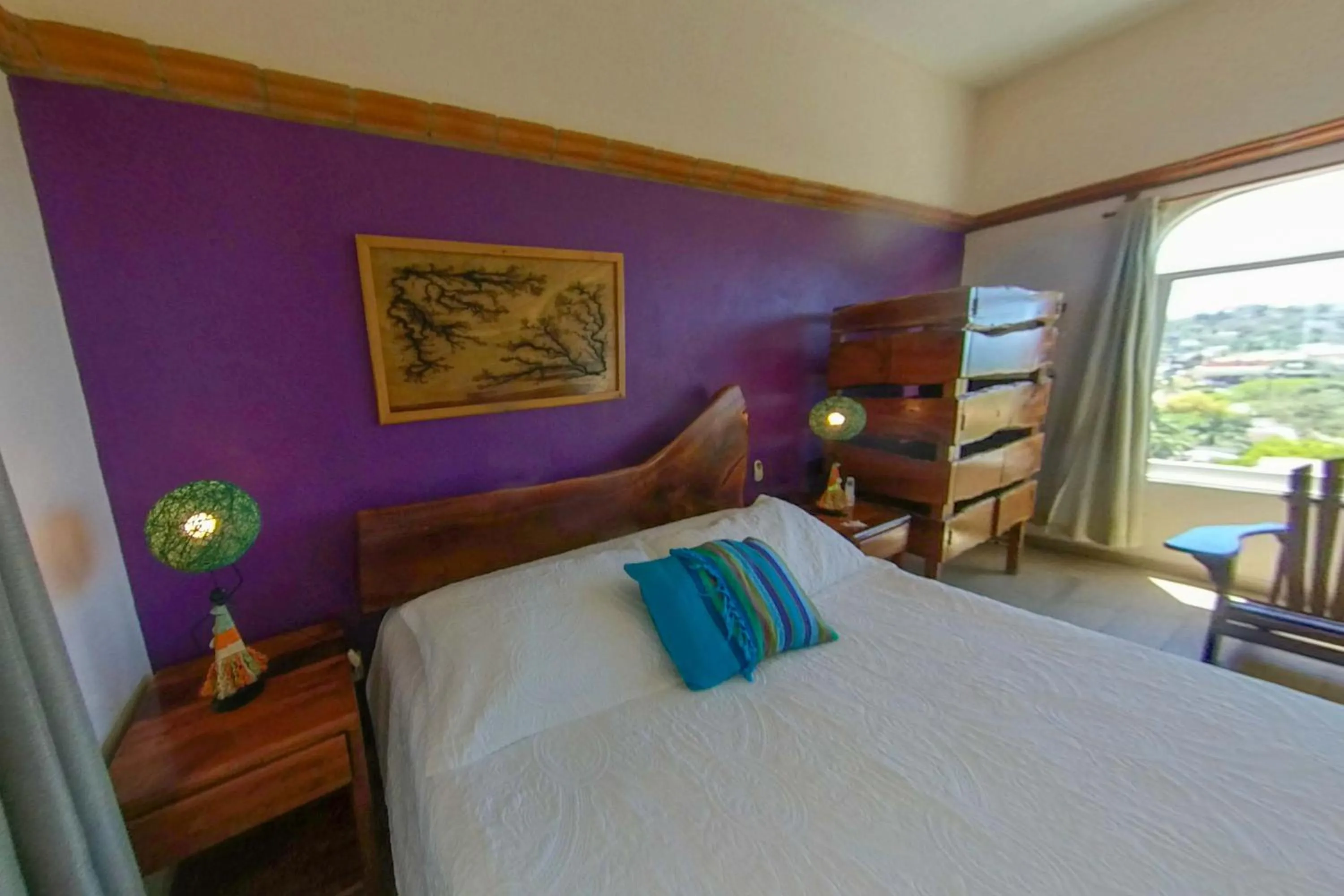 Bed in Villa Los Corales