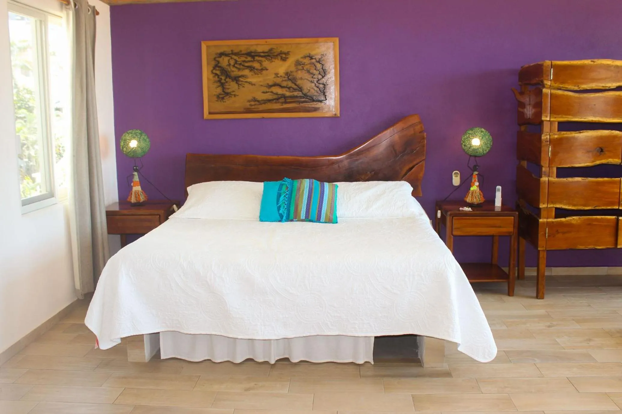 Bed in Villa Los Corales