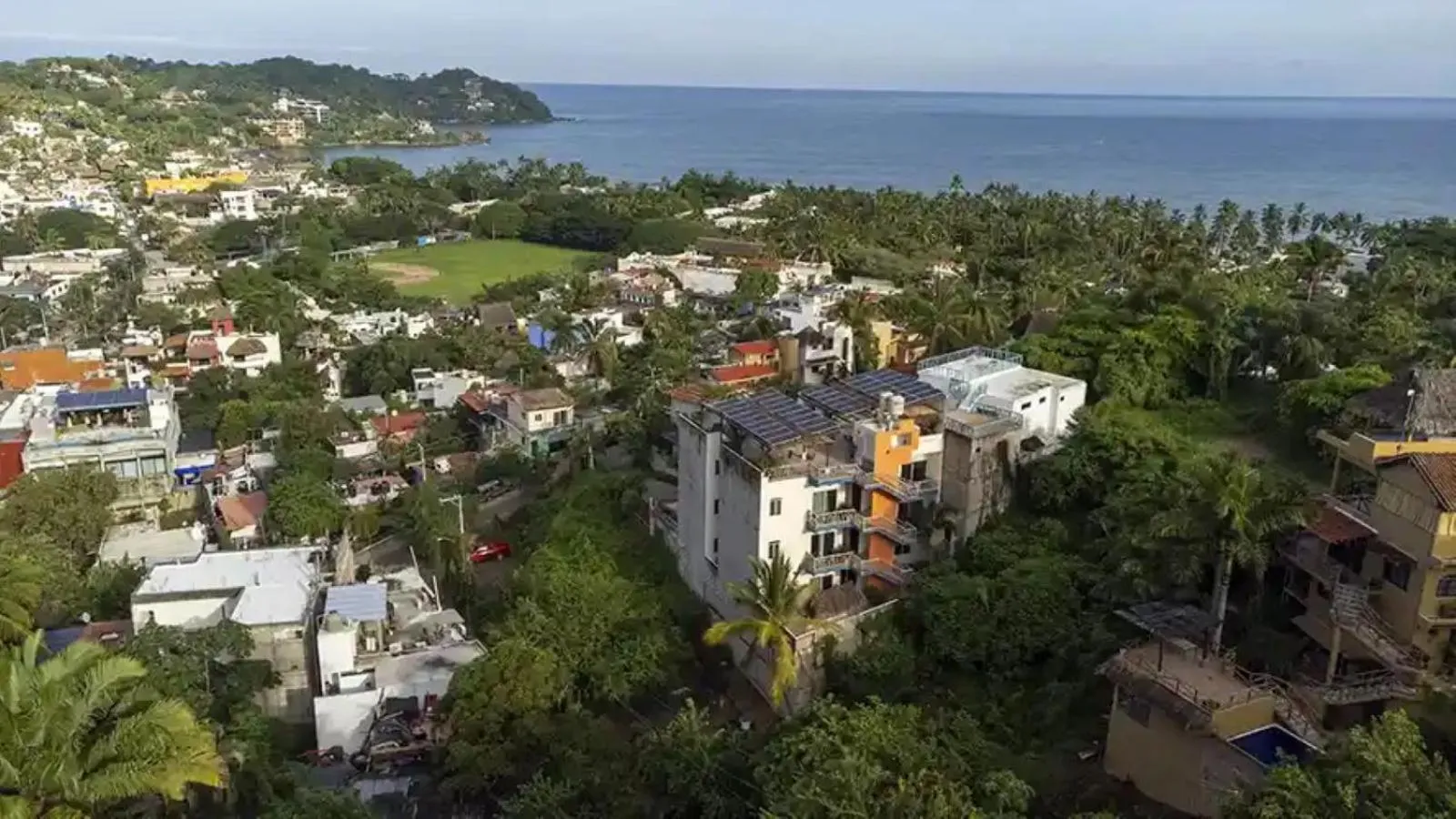 Bird's eye view in Villa Los Corales