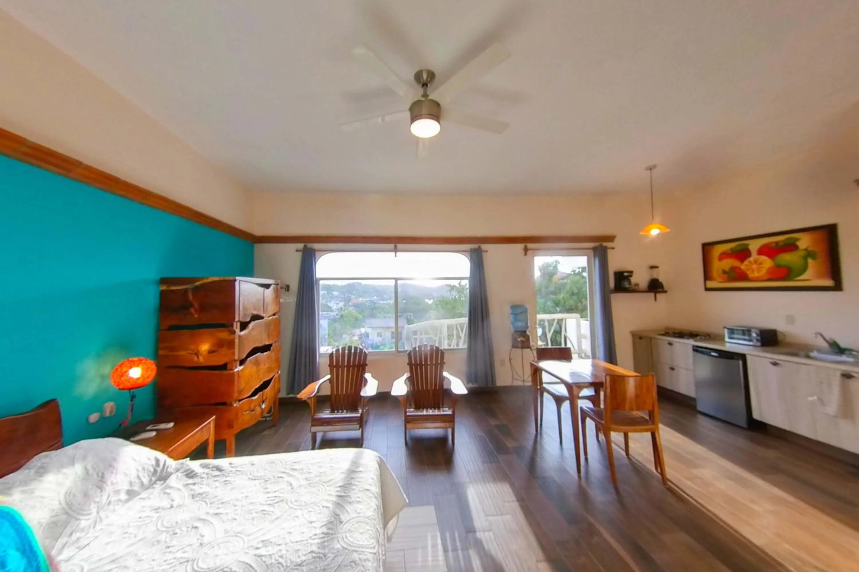 Kitchen or kitchenette in Villa Los Corales