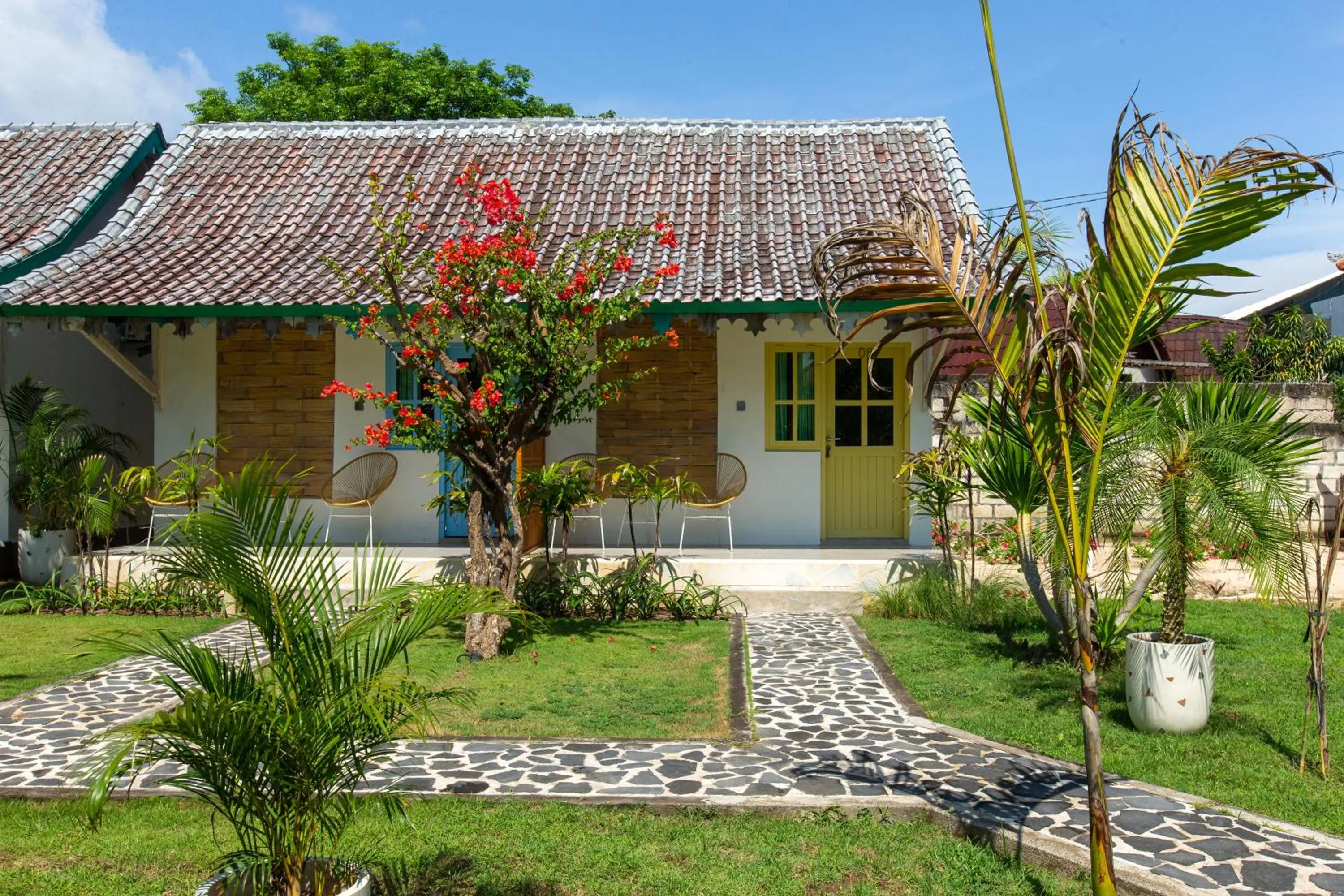 Balcony/Terrace in La Roja Bungalows