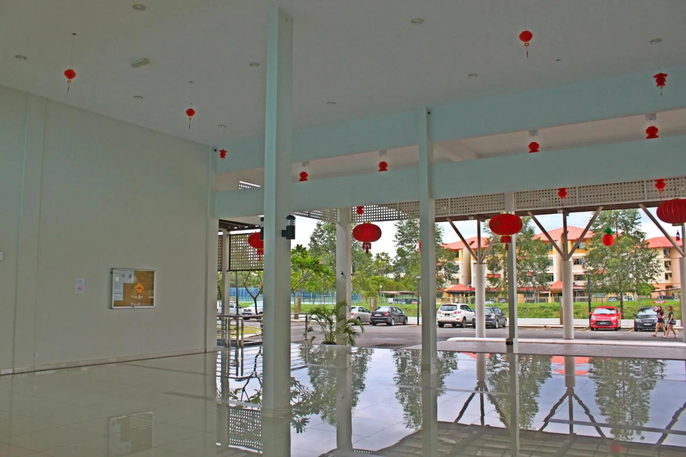 Facade/entrance in Hello Kitty Signature Suite