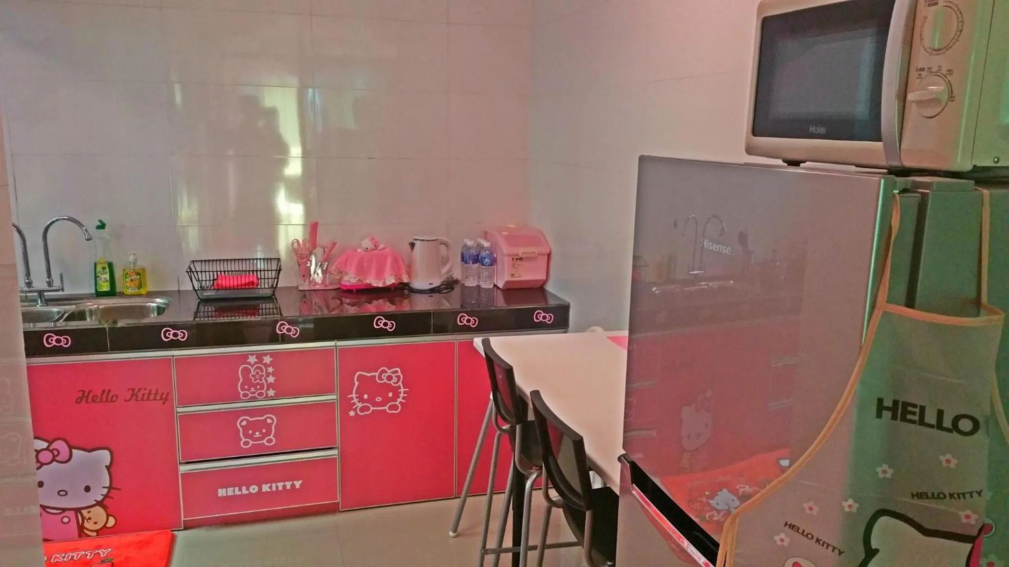 Kitchen or kitchenette in Hello Kitty Signature Suite