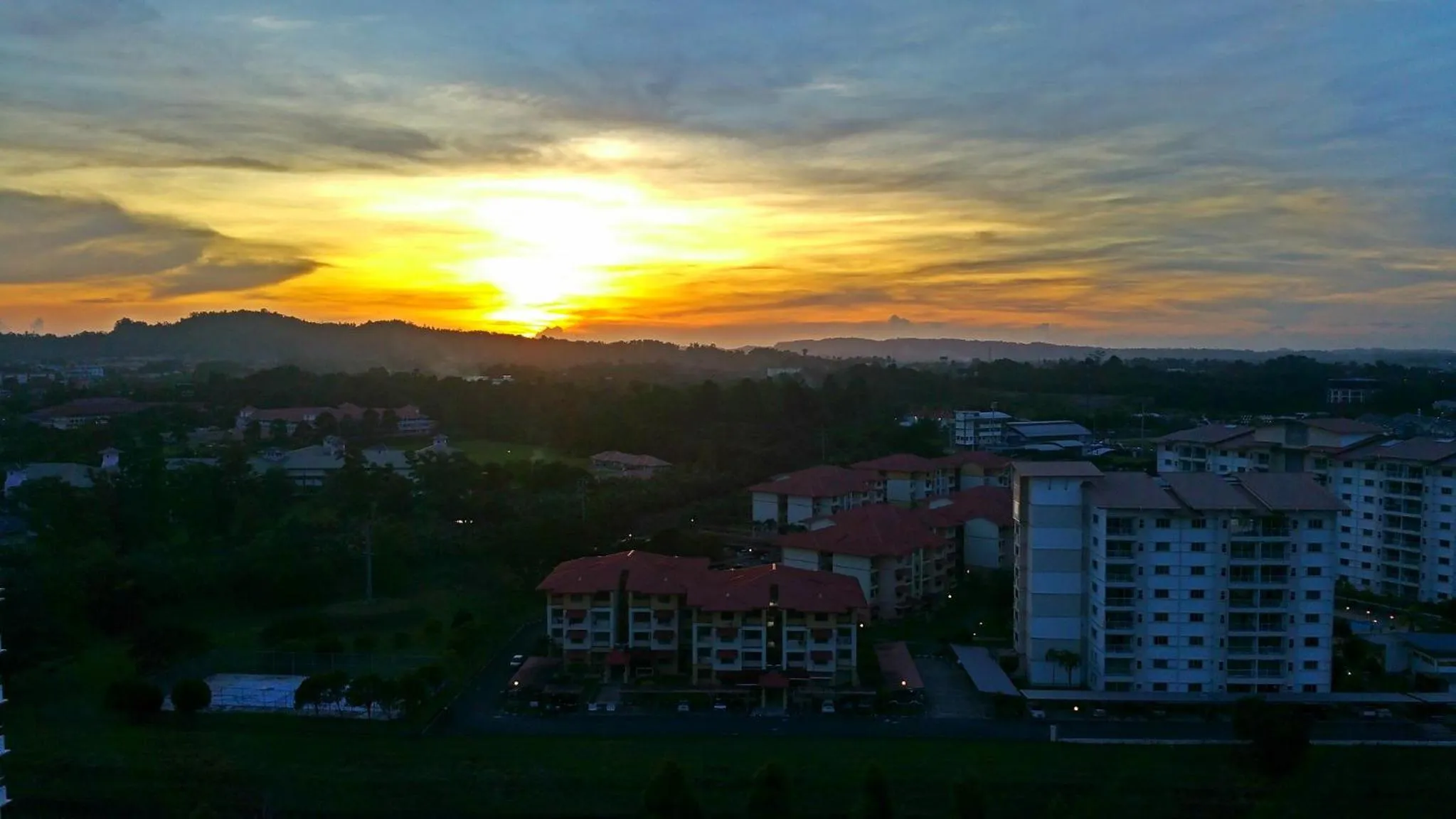 Sunset in Hello Kitty Signature Suite