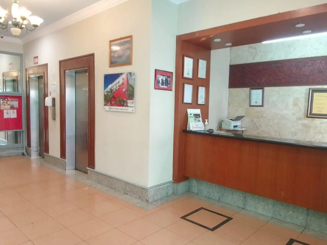 Lobby or reception in Grace Hotel Lahad Datu