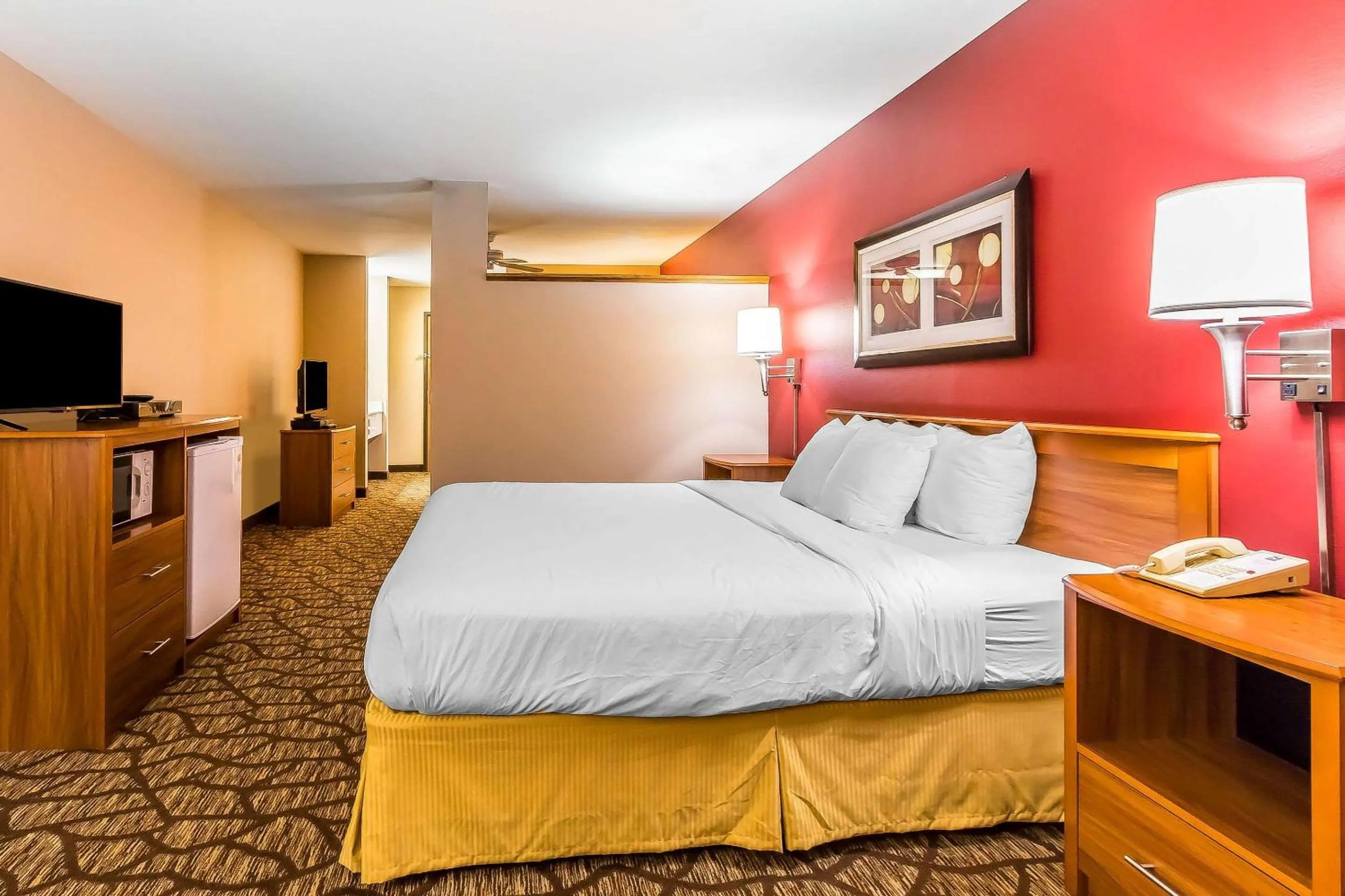 Photo of the whole room, Bed in Quality Inn & Suites Chesterfield Village
