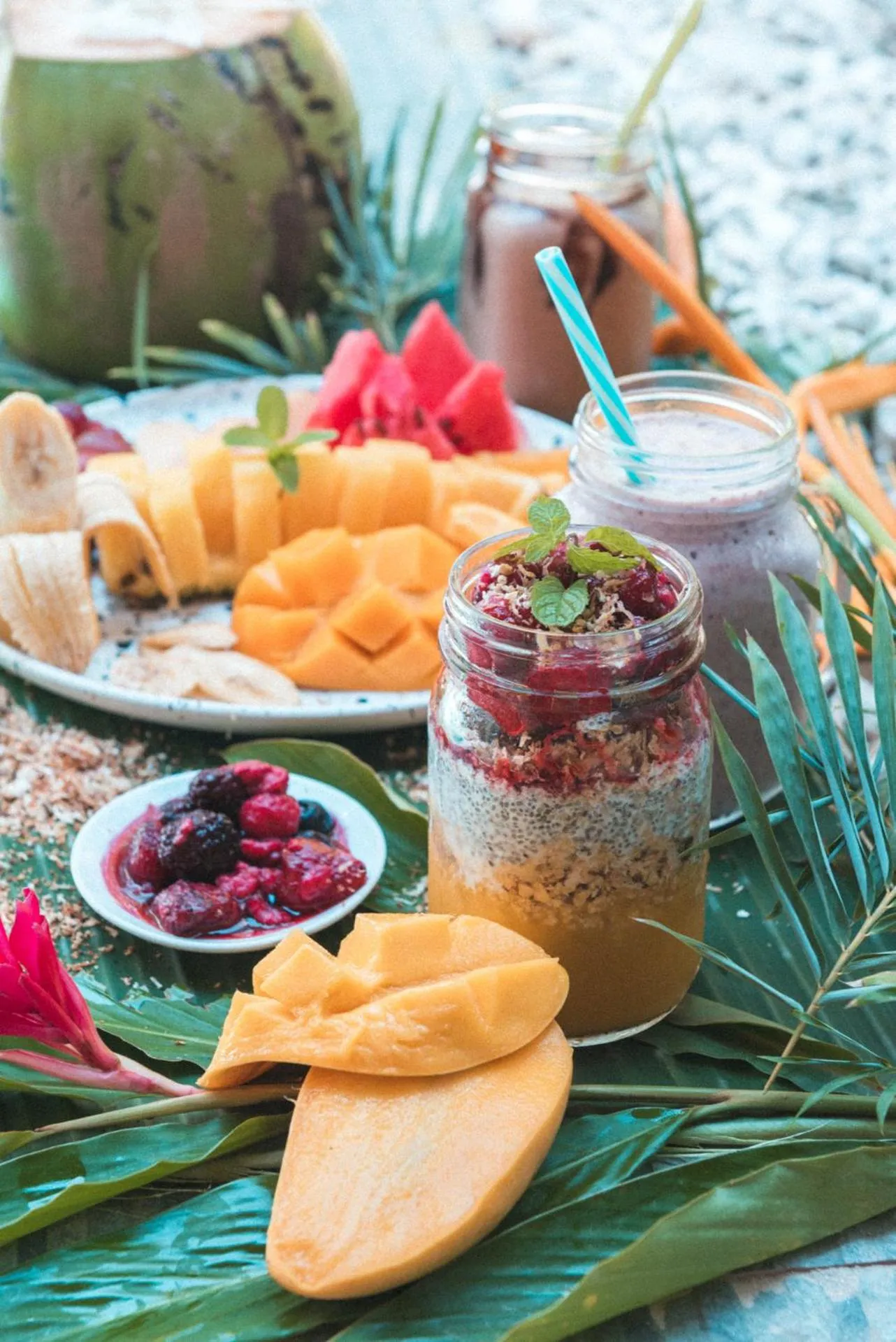 Food and drinks in Soultribe Beach Retreat