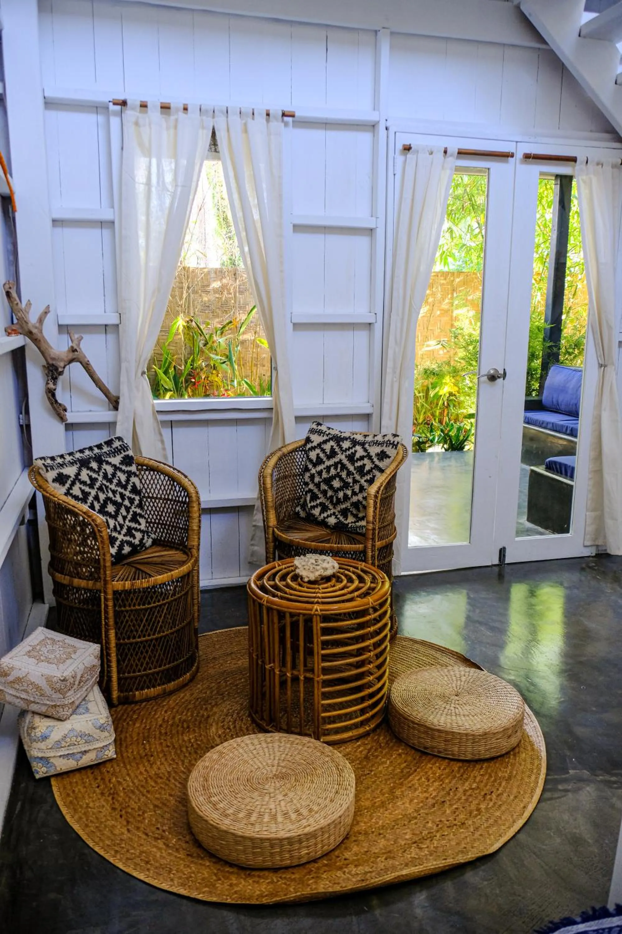 Seating area in Soultribe Beach Retreat