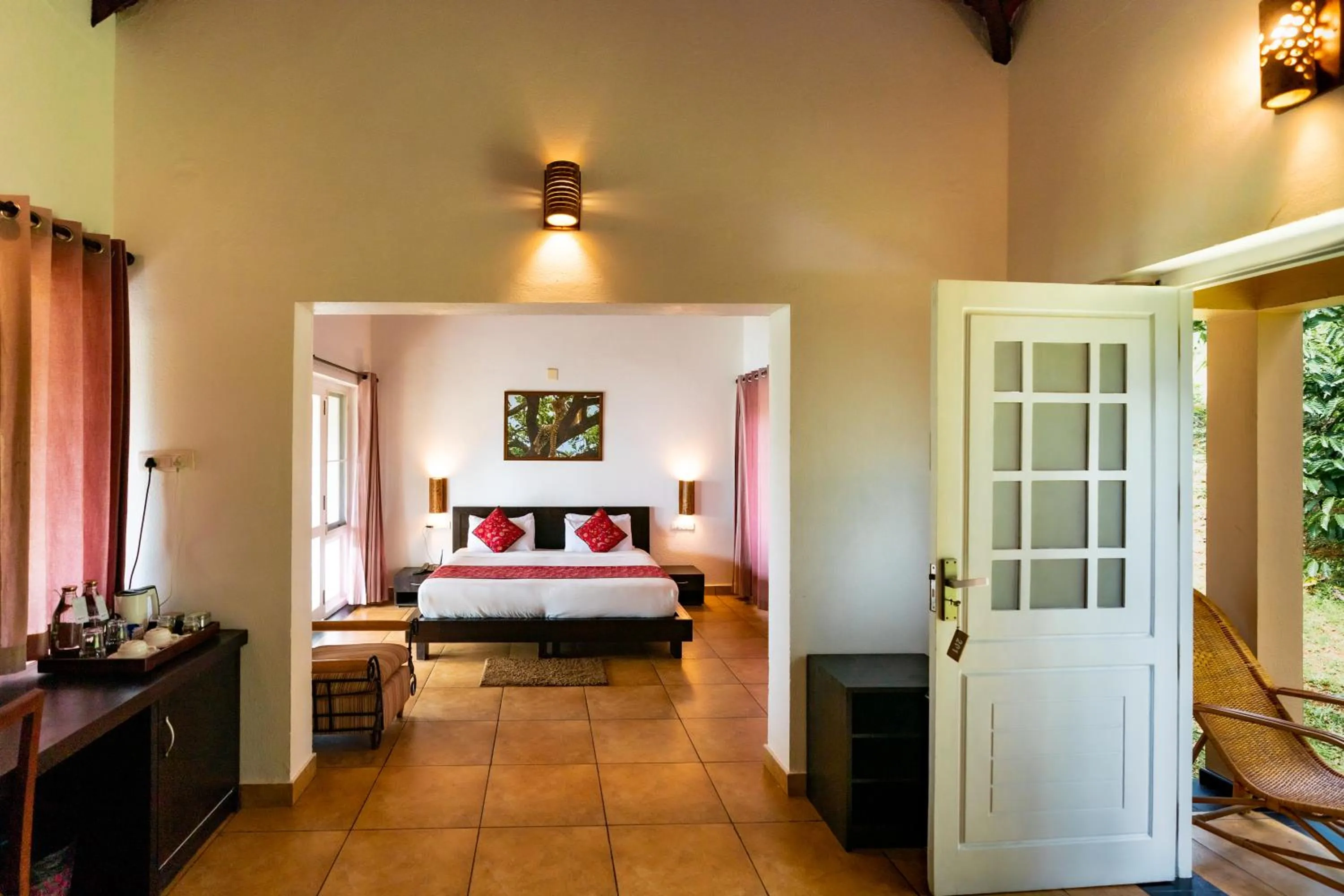 Bed in After the Rains - Rainforest Lodge