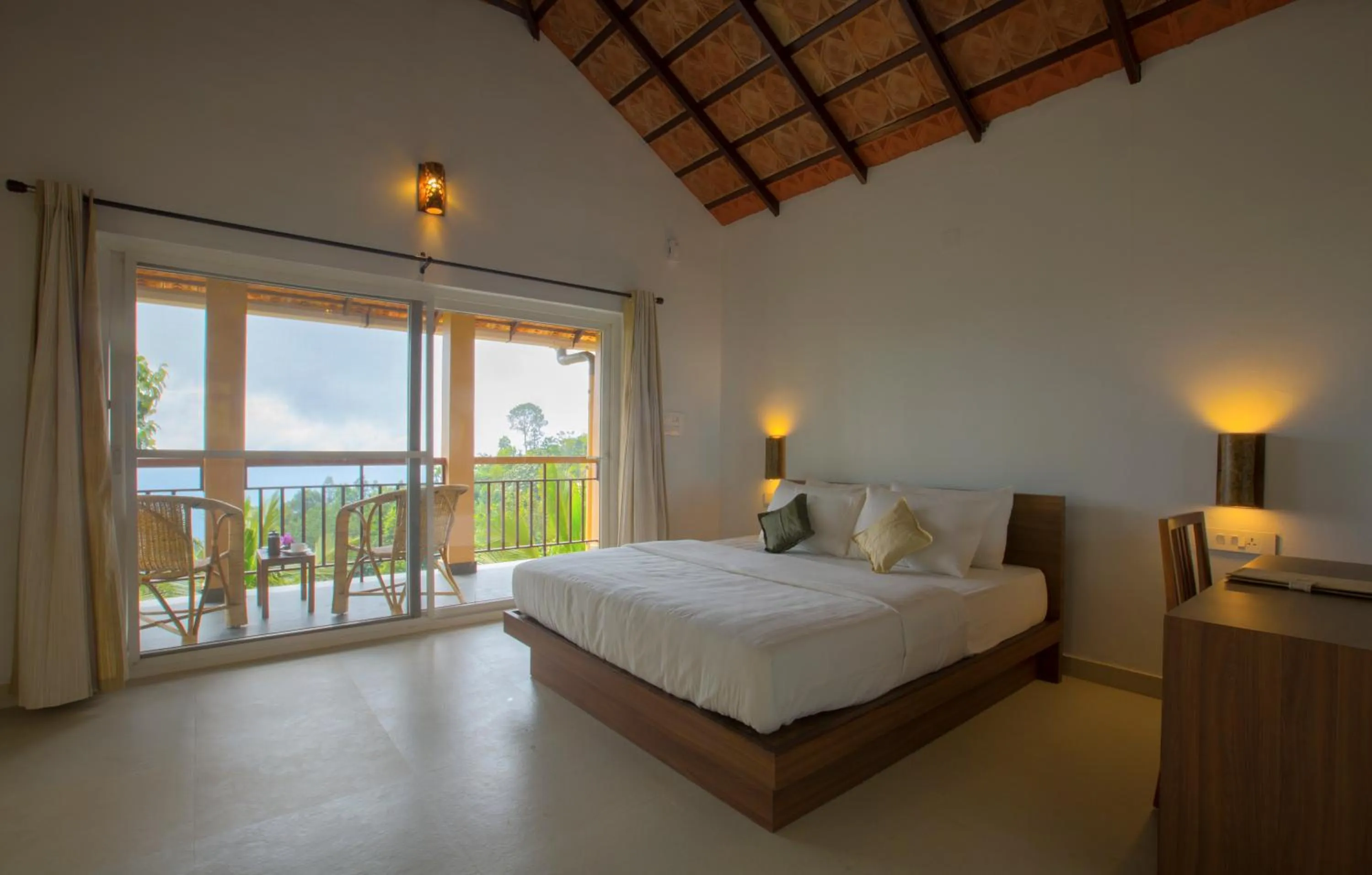 Bed in After the Rains - Rainforest Lodge