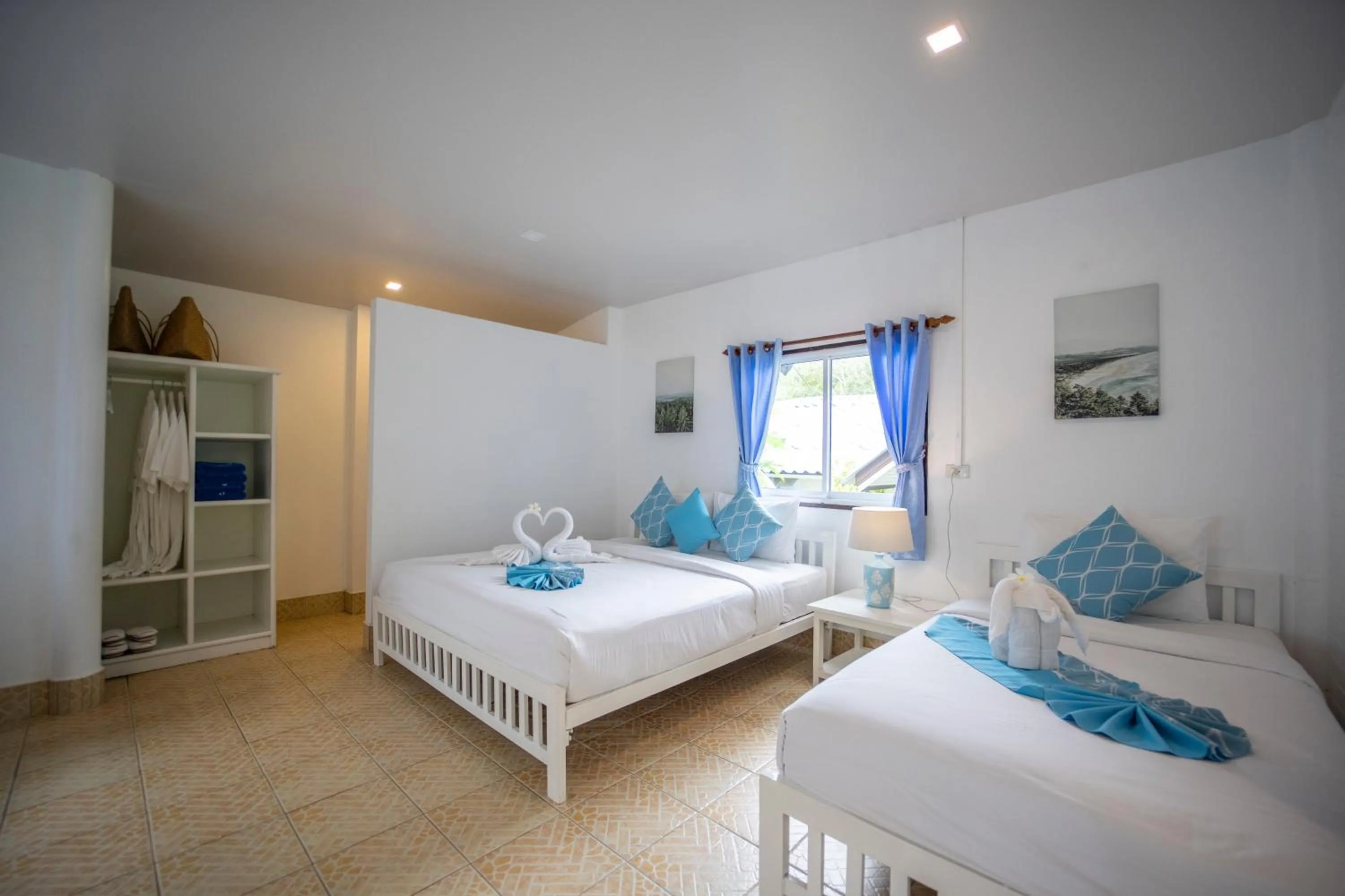 Bed in Assava Dive Resort - SHA Plus