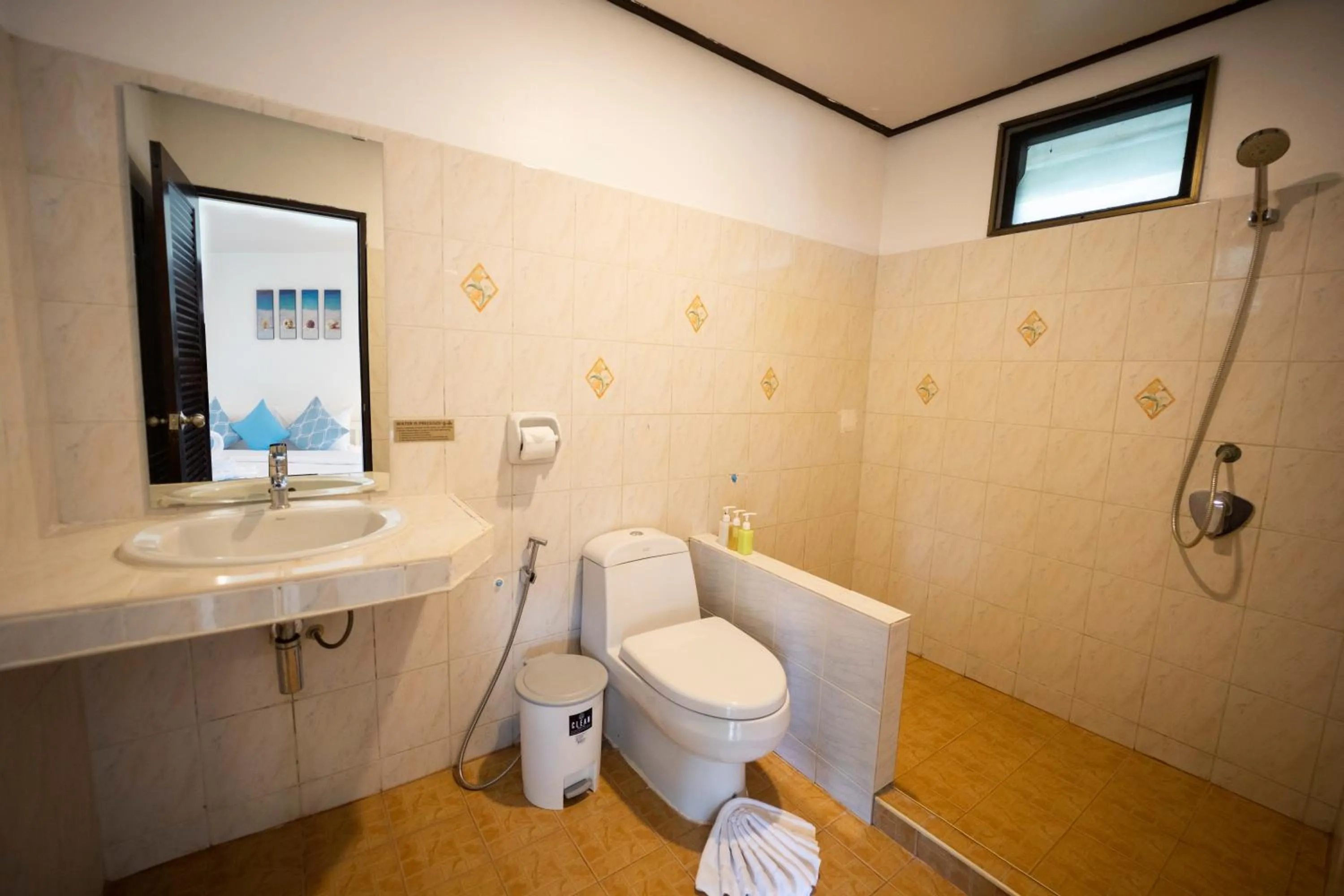 Shower in Assava Dive Resort - SHA Plus