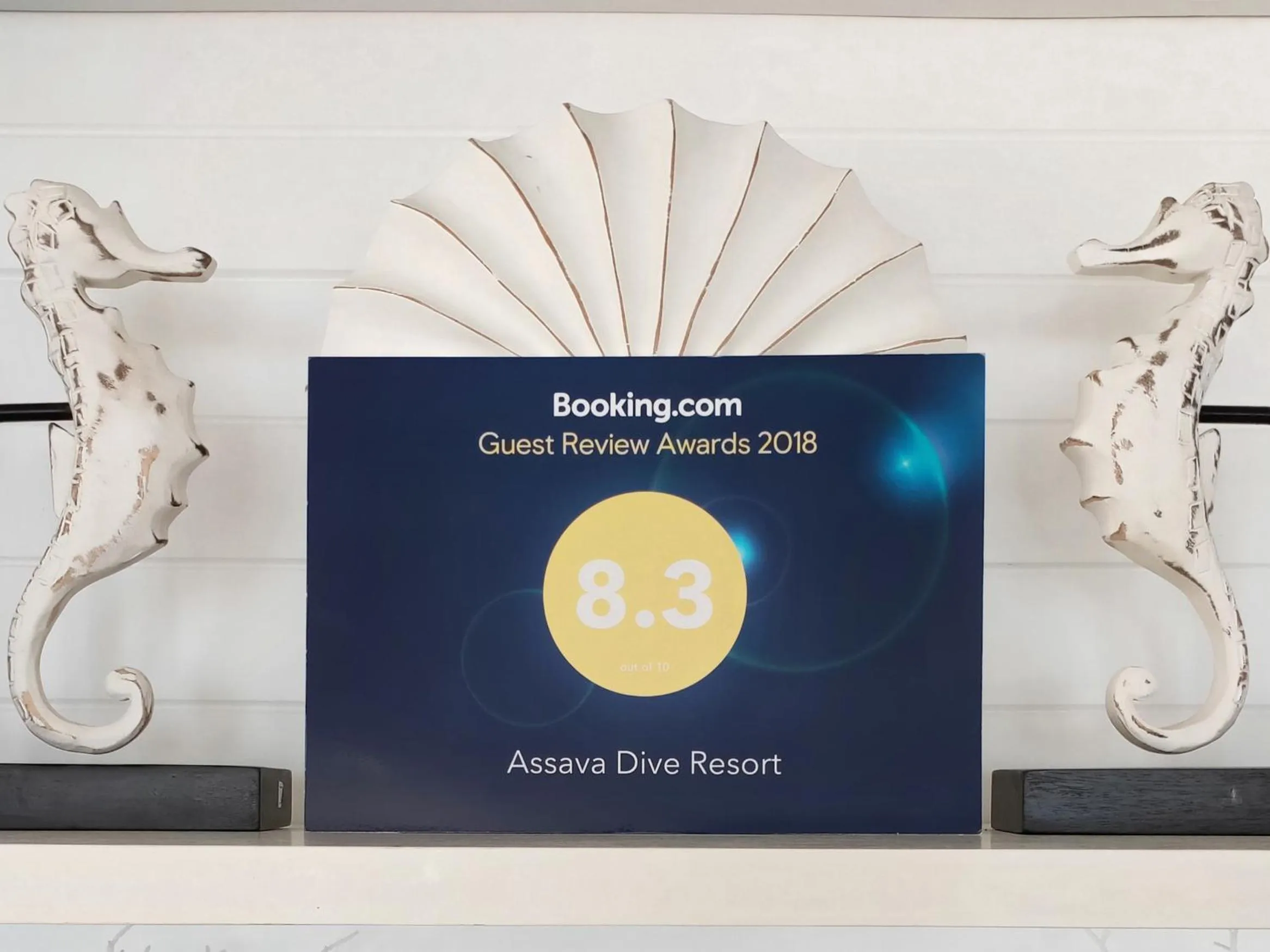 Certificate/Award in Assava Dive Resort - SHA Plus