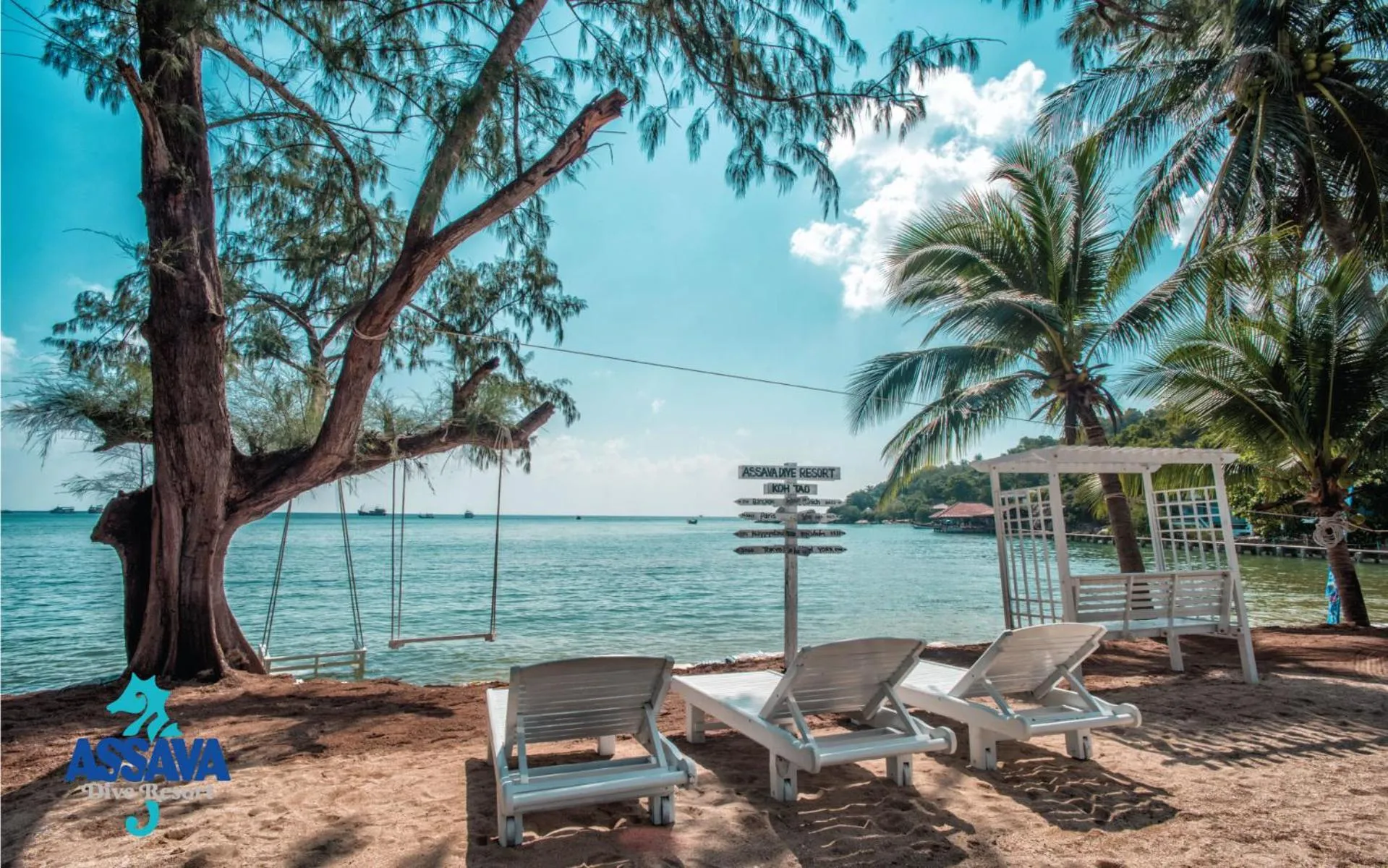 Beach in Assava Dive Resort - SHA Plus