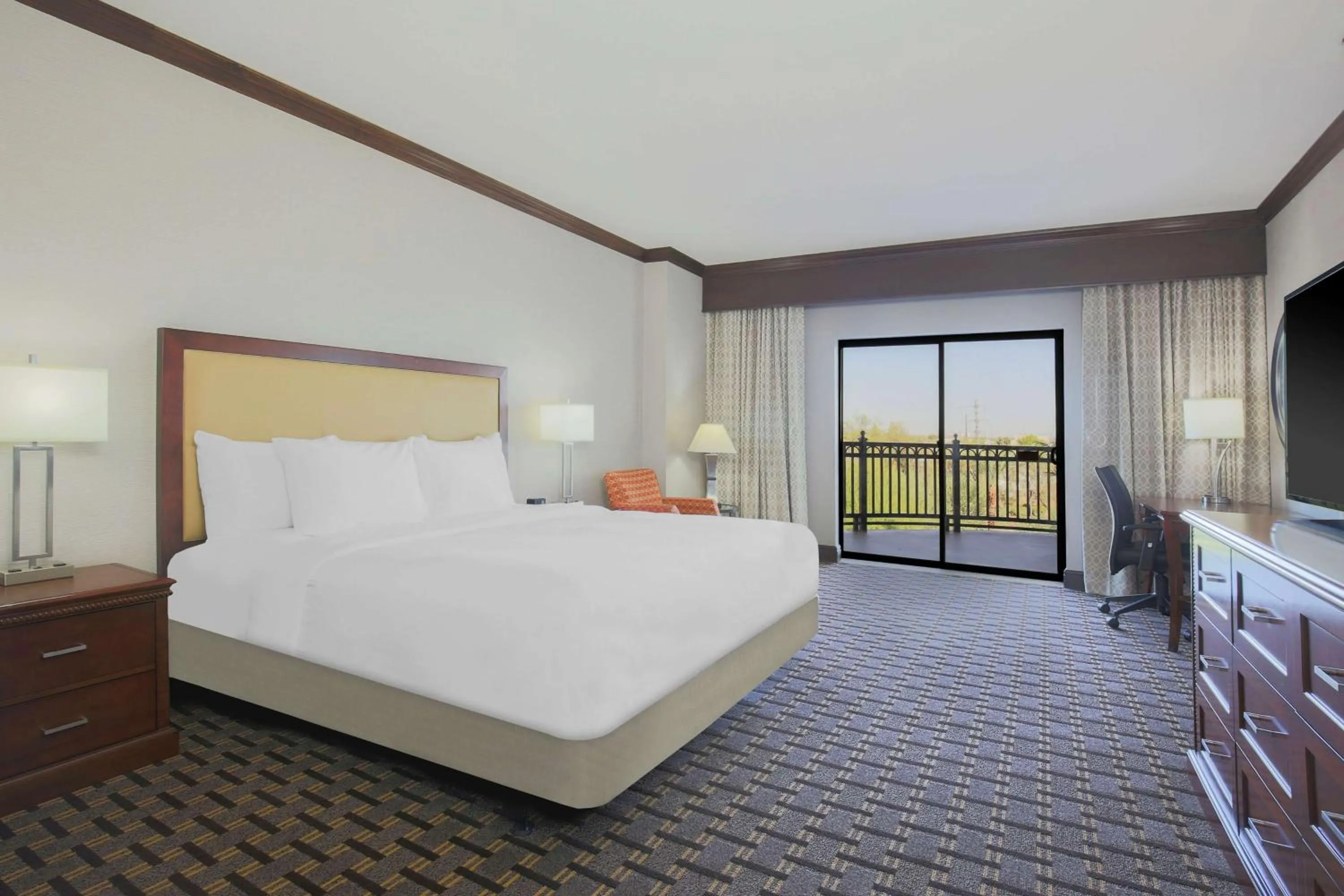 Bed in Hilton Phoenix Chandler