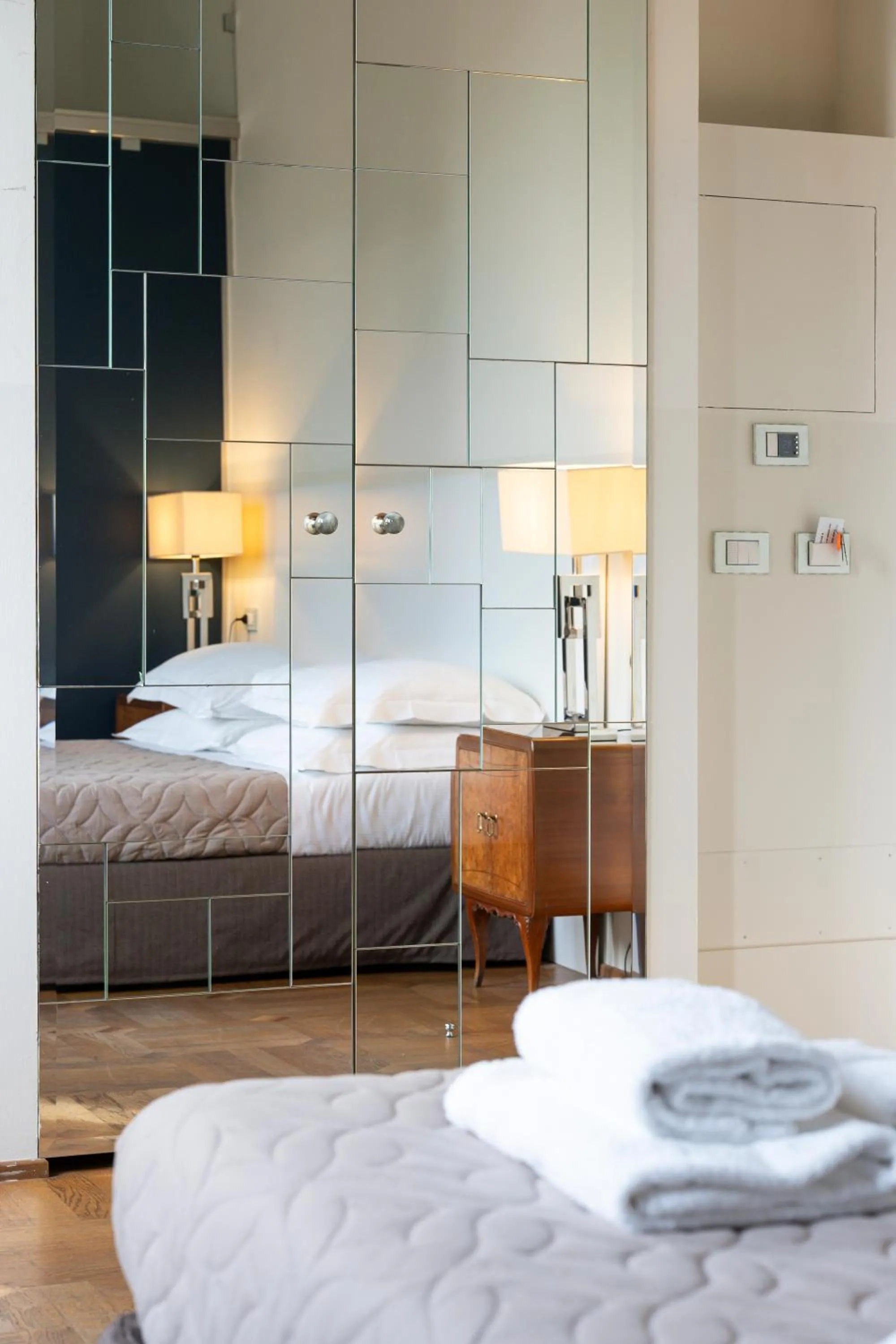 Bed in Hotel la Scala