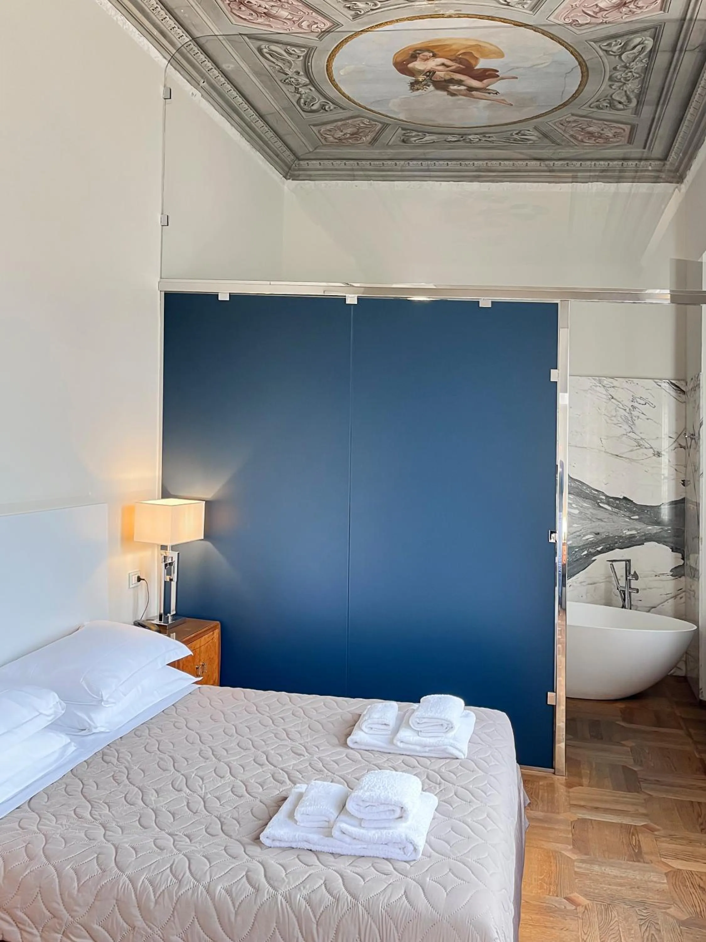 Bed in Hotel la Scala