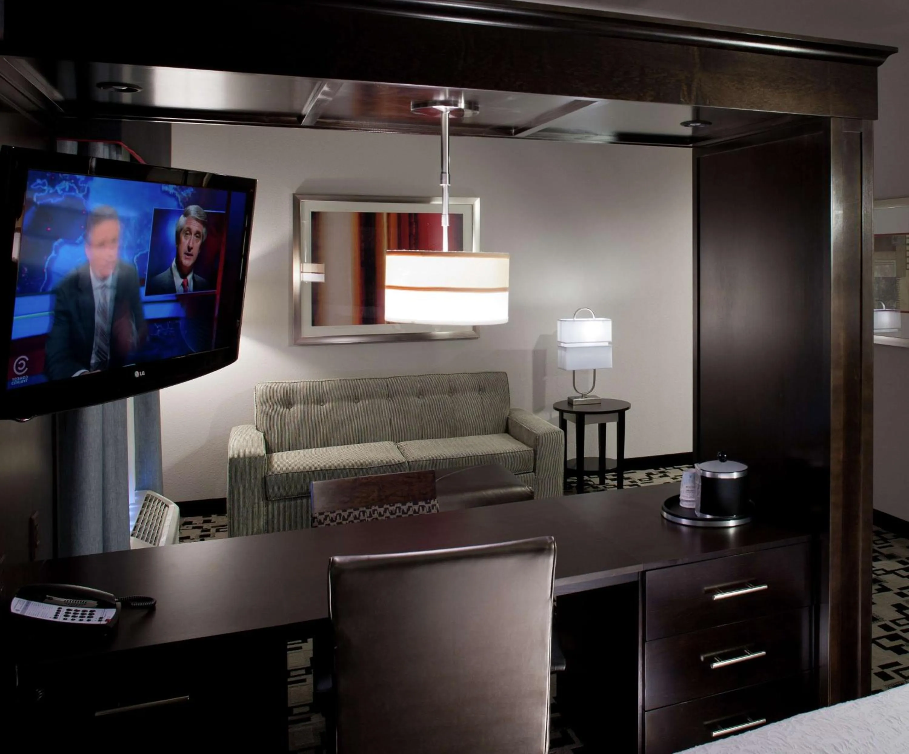 Bedroom in Hampton Inn and Suites Marksville