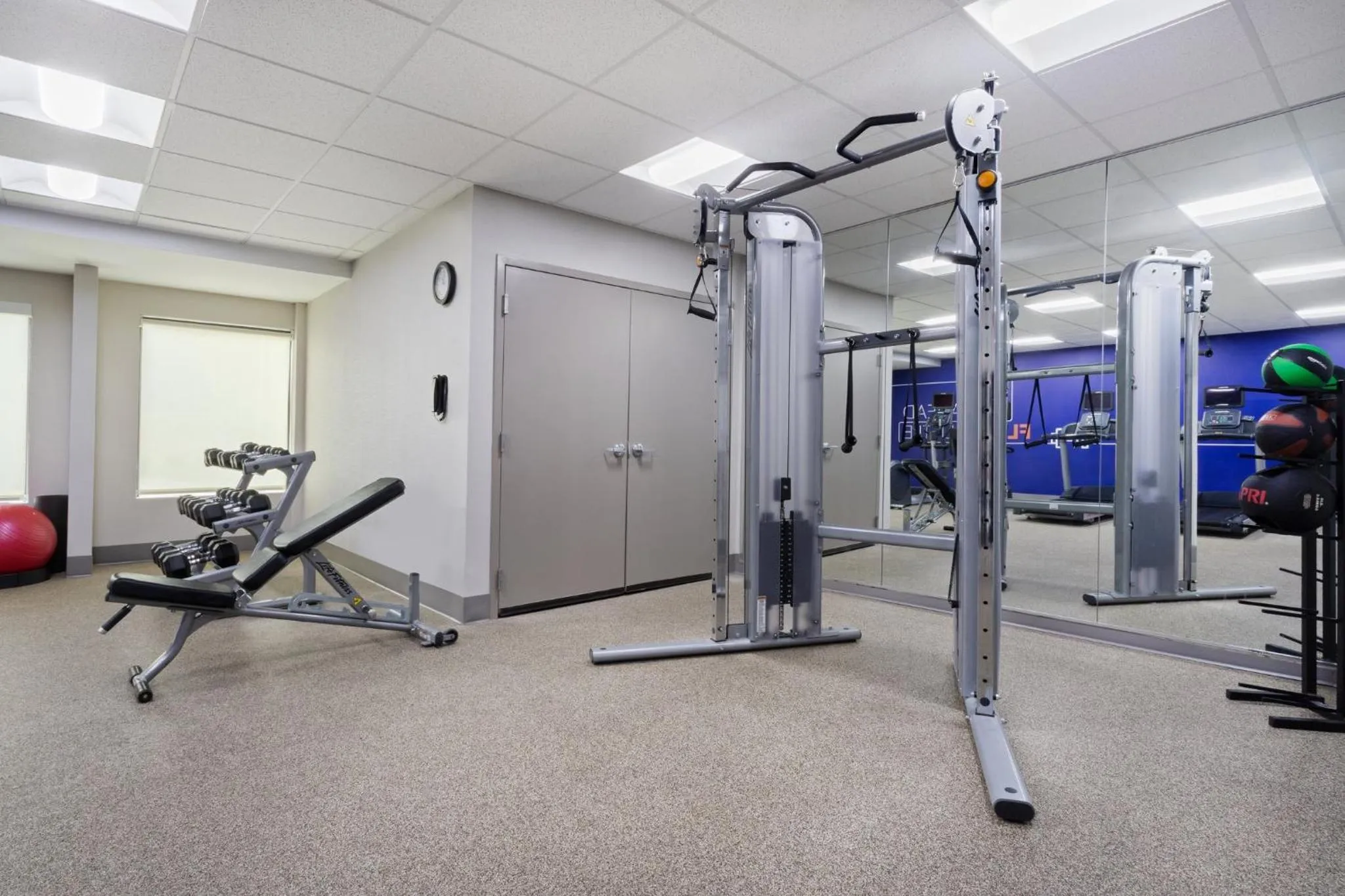 Fitness centre/facilities in Holiday Inn Express & Suites Cincinnati Riverfront by IHG
