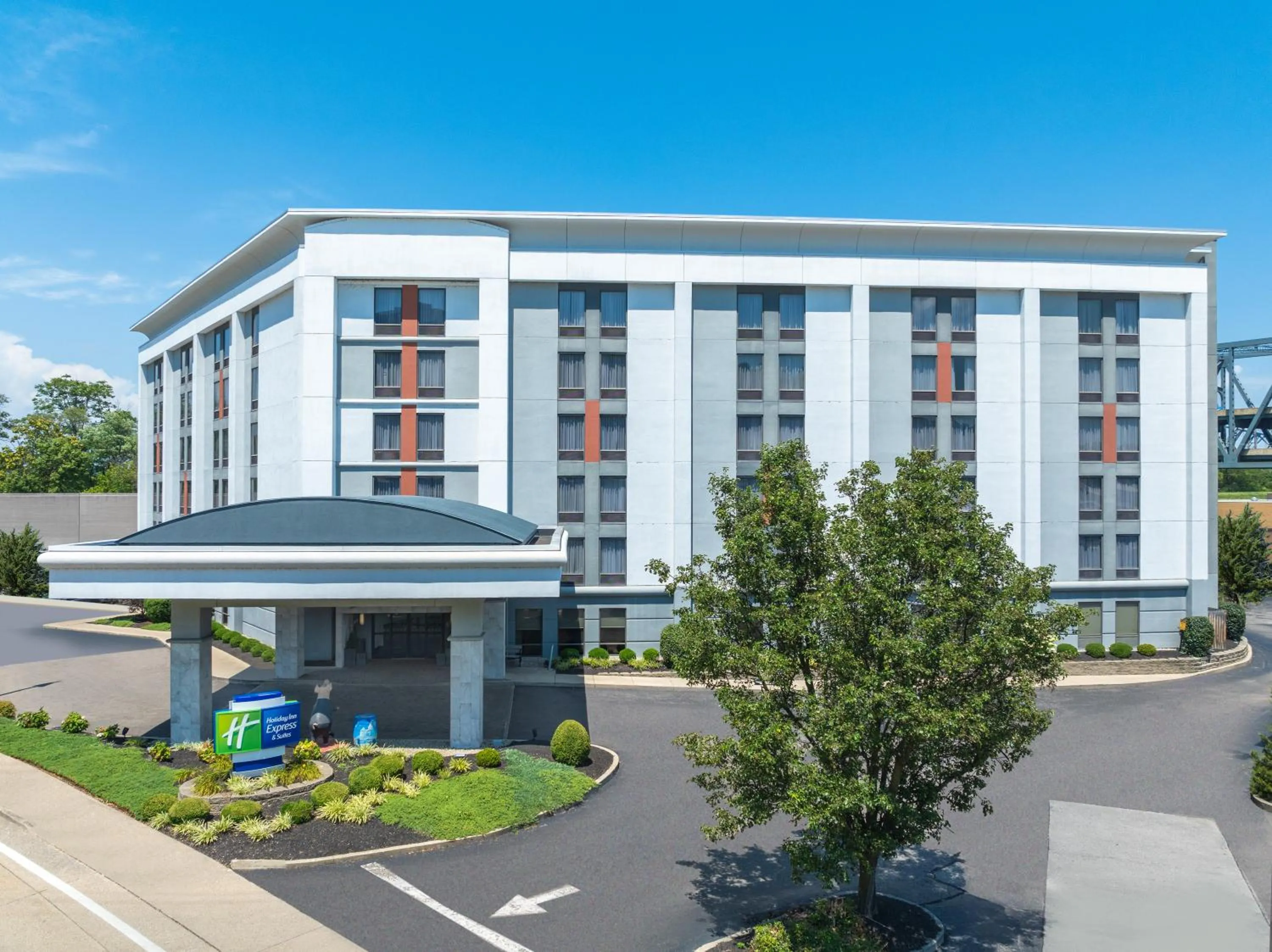 Property building in Holiday Inn Express & Suites Cincinnati Riverfront by IHG