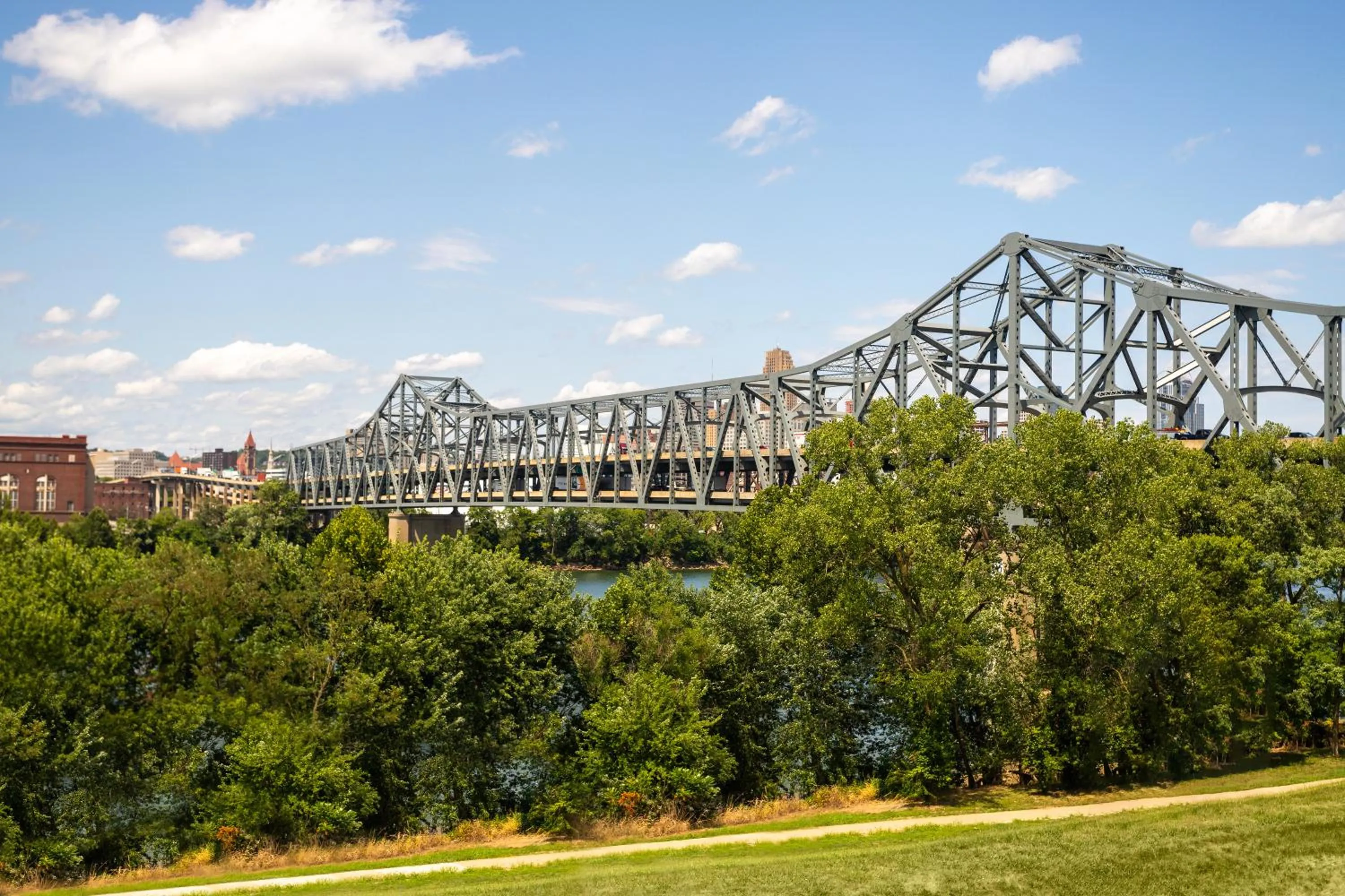 View (from property/room) in Holiday Inn Express & Suites Cincinnati Riverfront by IHG