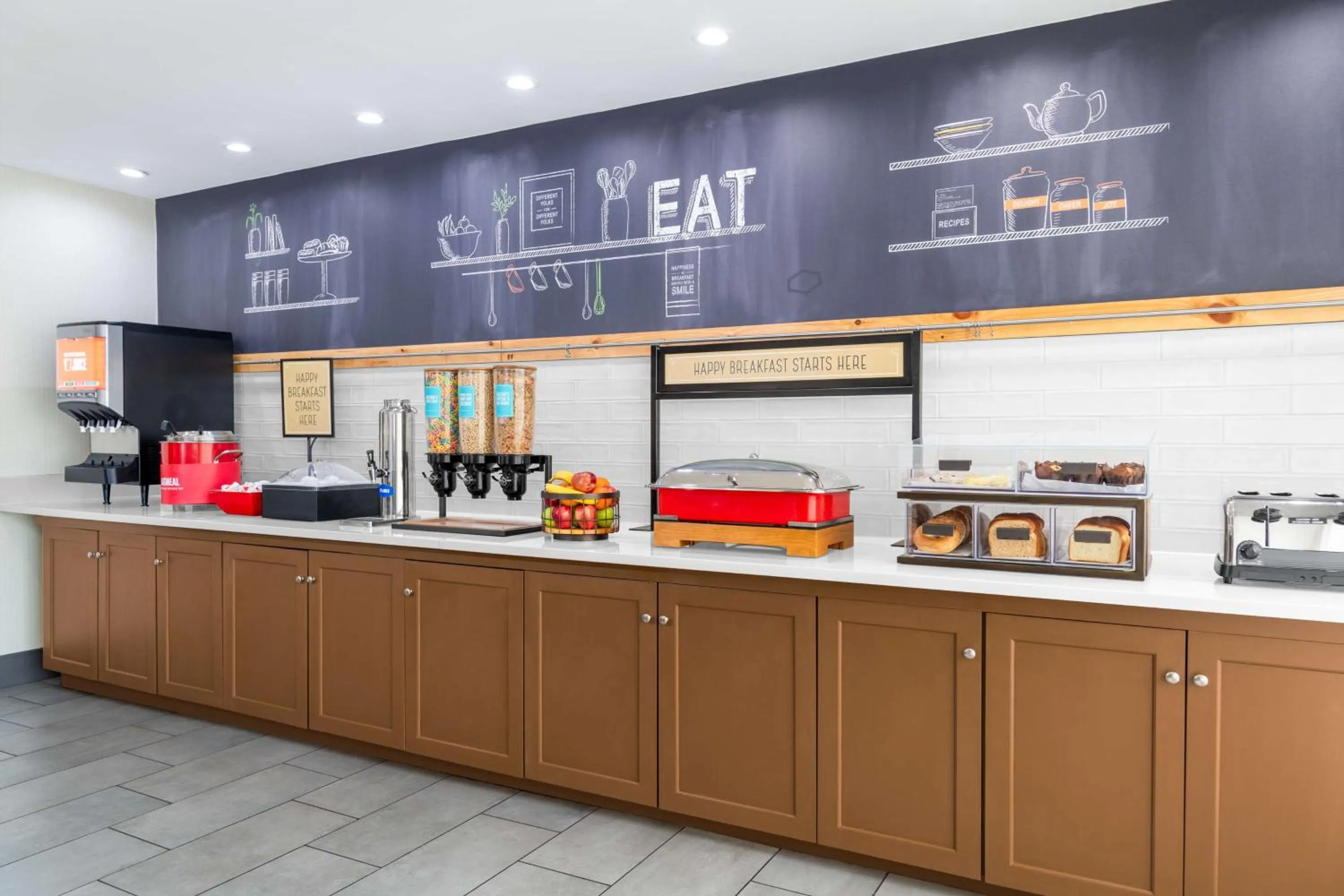 Breakfast in Hampton Inn Martinsburg