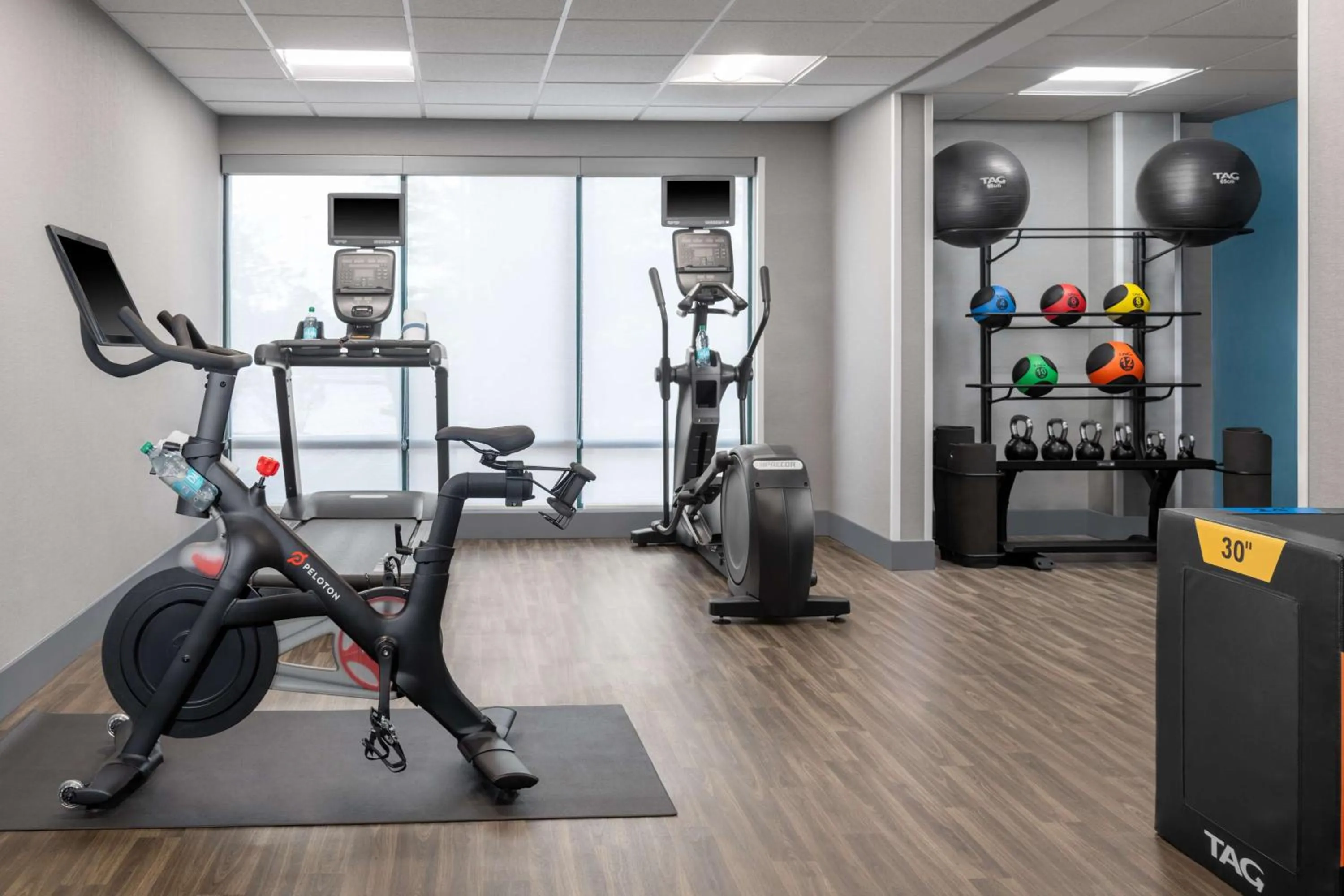 Fitness centre/facilities in Hampton Inn Martinsburg