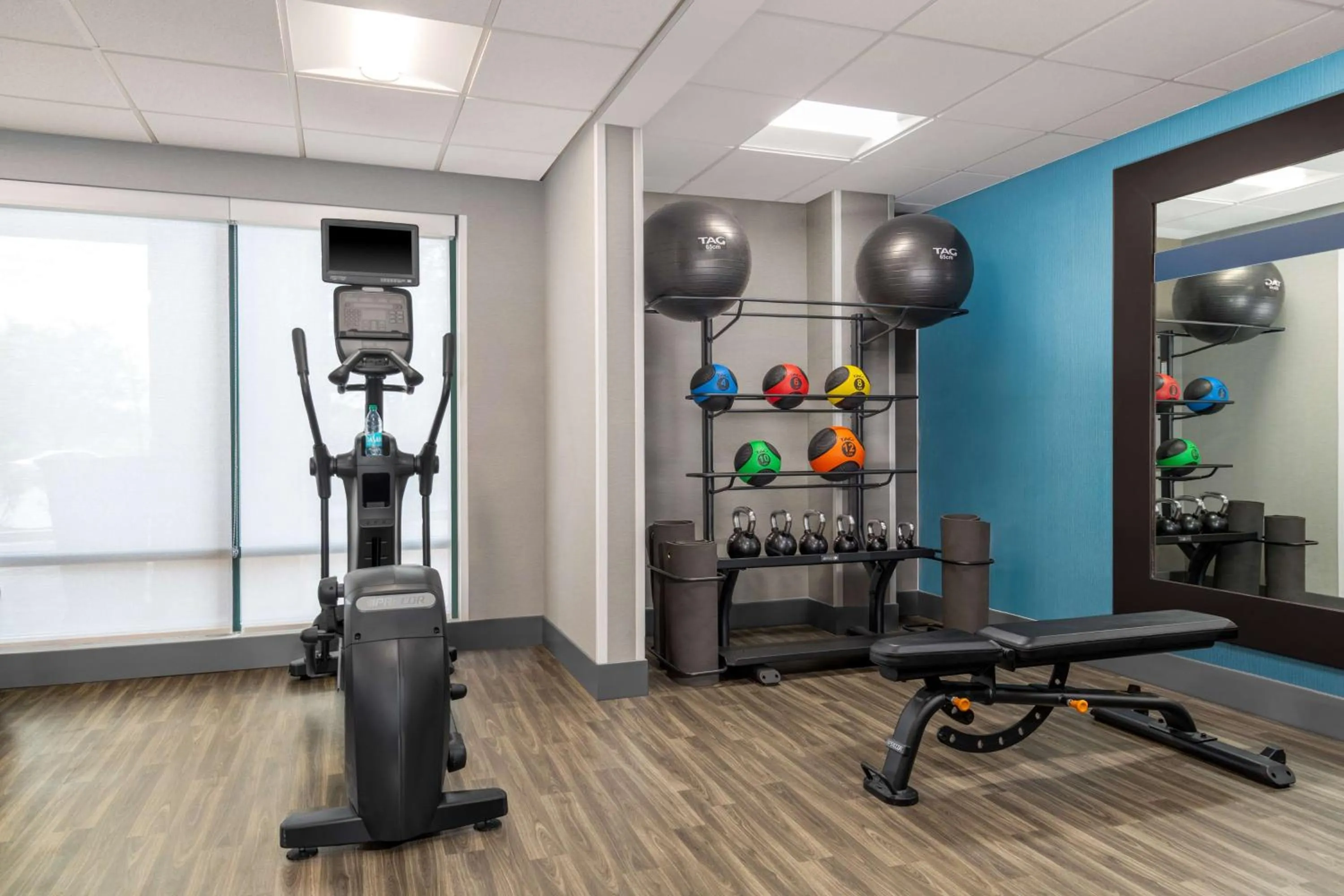 Fitness centre/facilities in Hampton Inn Martinsburg