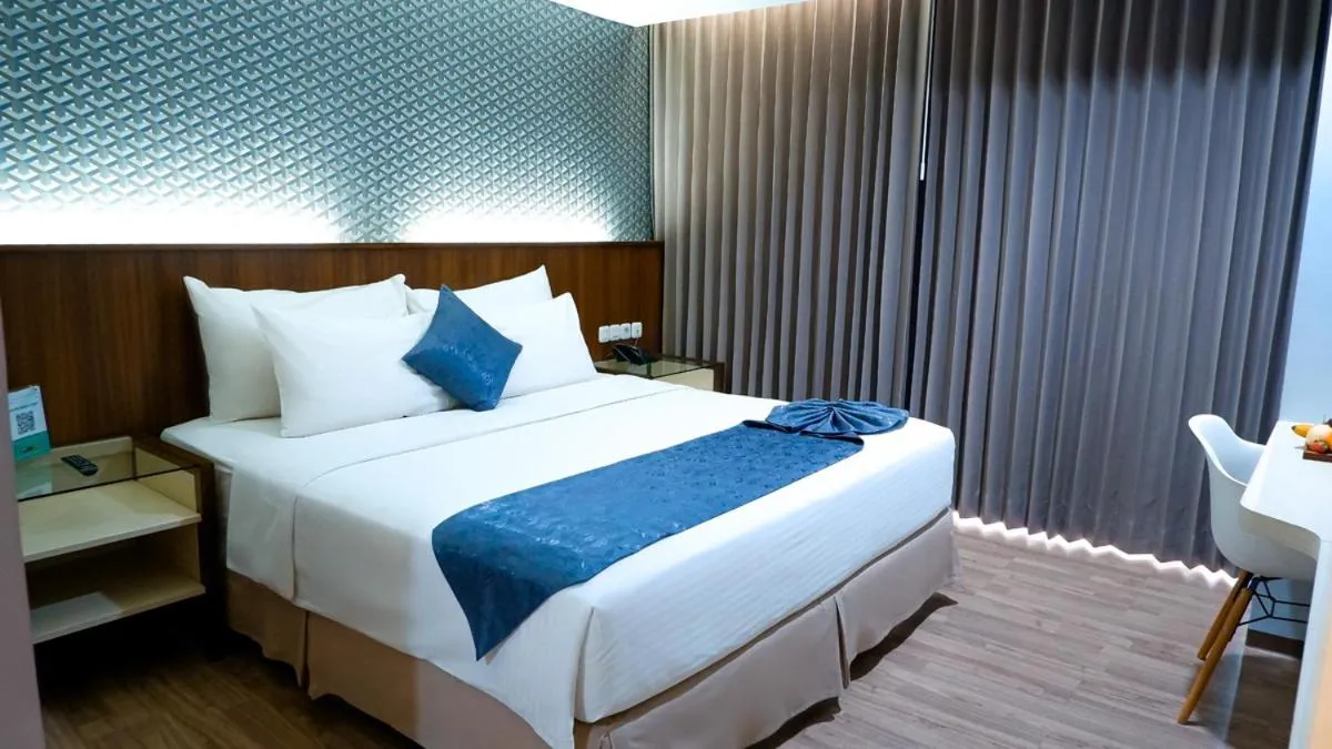 Bed in Hotel Ayola Sunrise Mojokerto