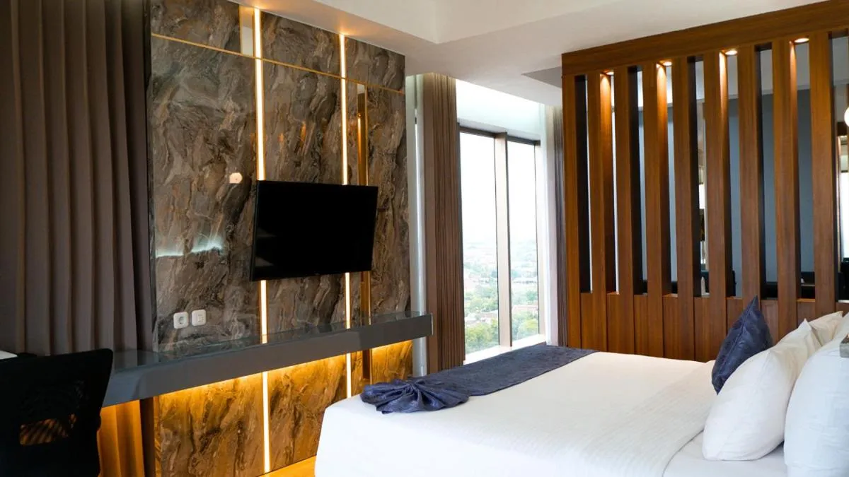 Bed in Hotel Ayola Sunrise Mojokerto