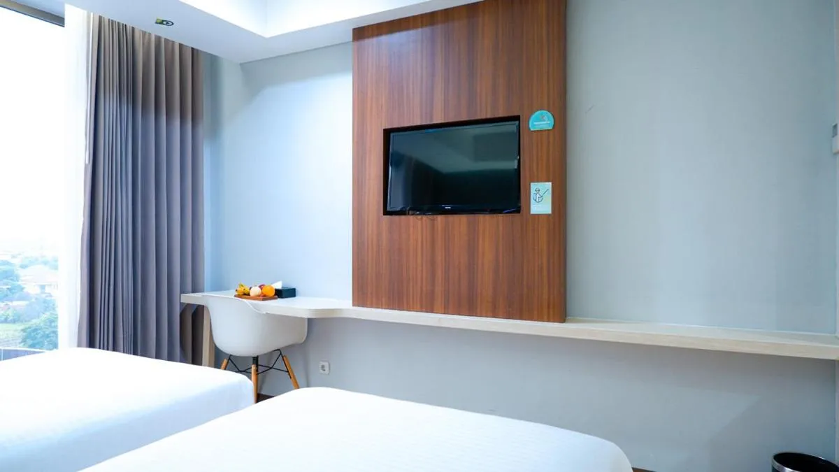 Bed in Hotel Ayola Sunrise Mojokerto