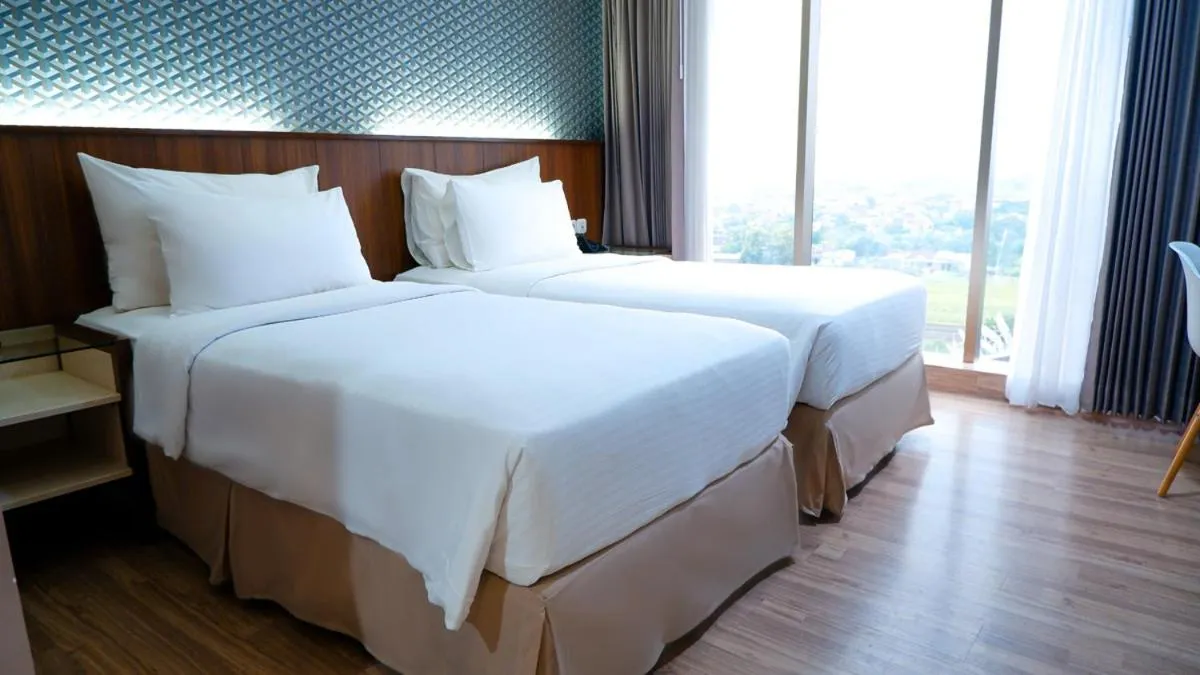 Bed in Hotel Ayola Sunrise Mojokerto