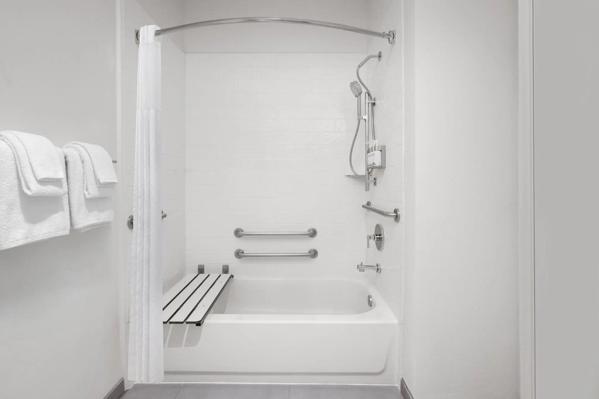 Bathroom in Garner Hotel Liberty Lake by IHG