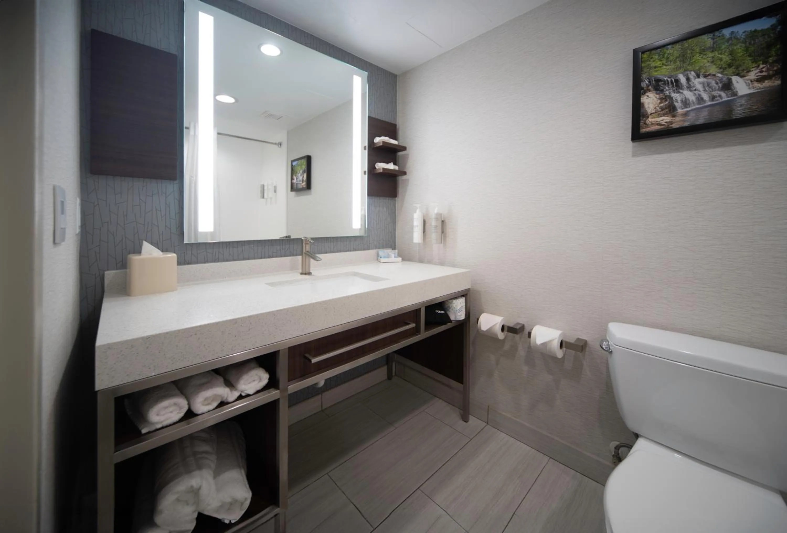 Bathroom in Hilton Garden Inn Fayetteville/Fort Bragg