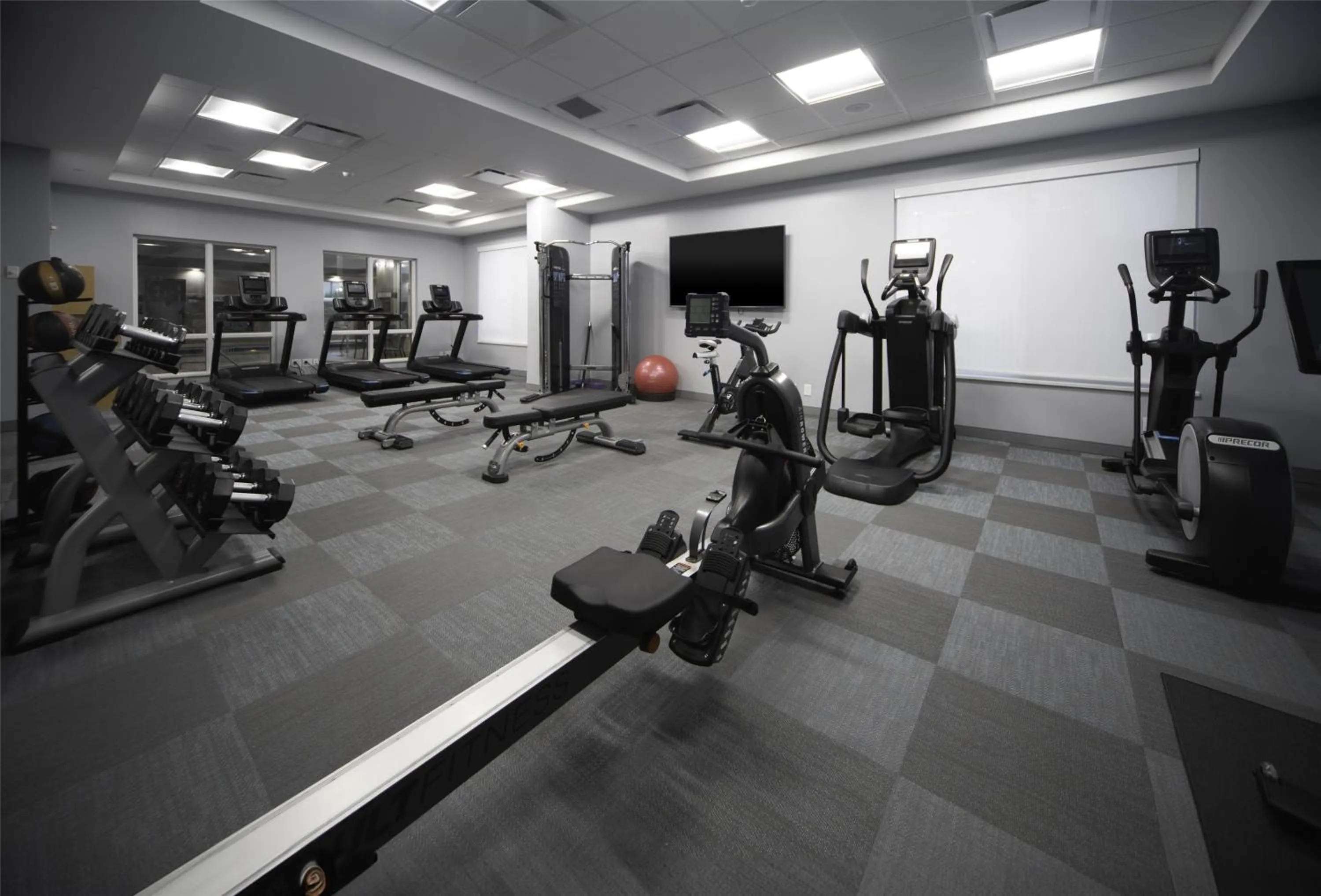 Fitness centre/facilities in Hilton Garden Inn Fayetteville/Fort Bragg