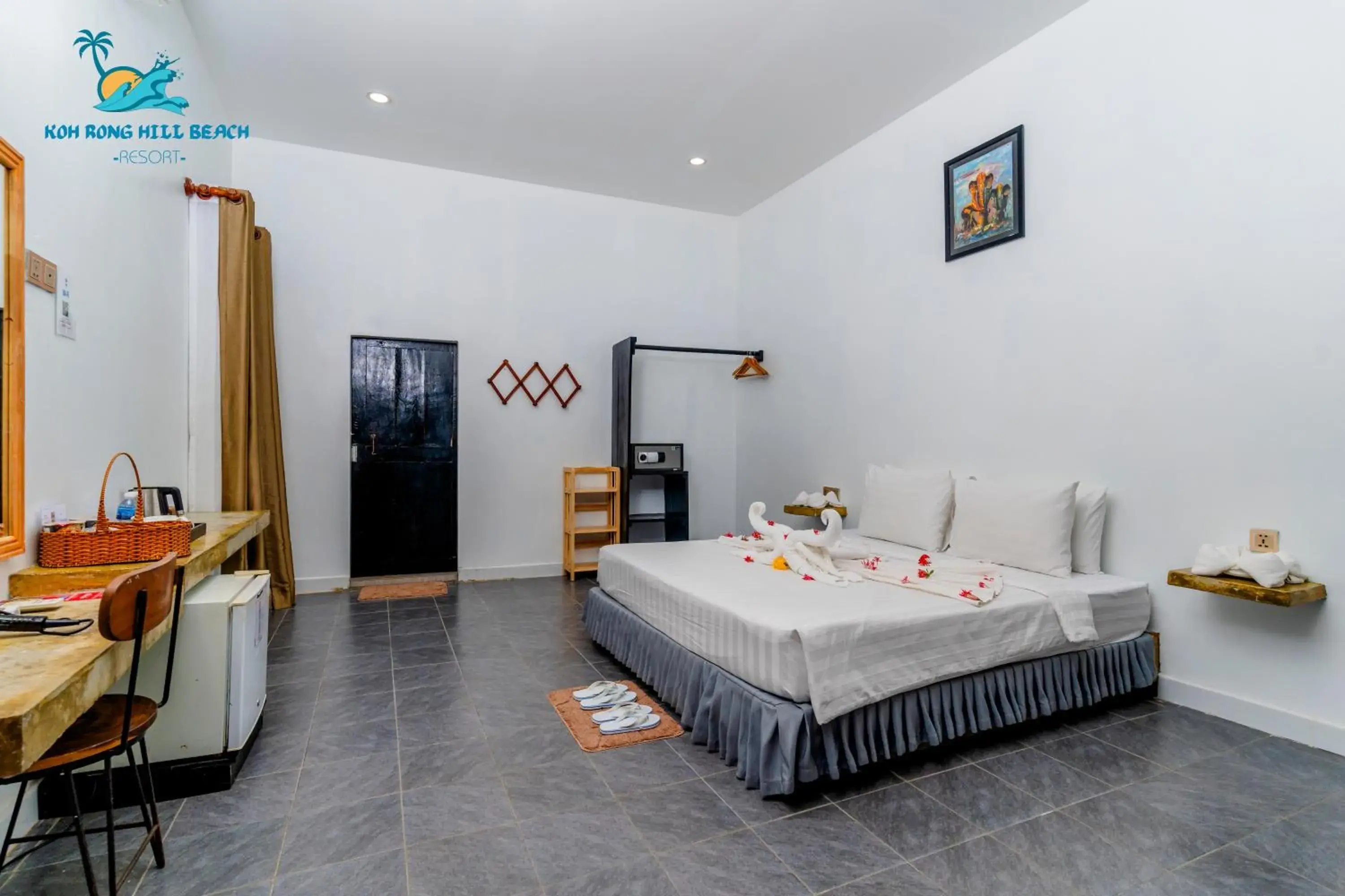 Deluxe Double with Garden View in Koh Rong Hill Beach Resort Deluxe Double with Garden View in Koh Rong Hill Beach Resort